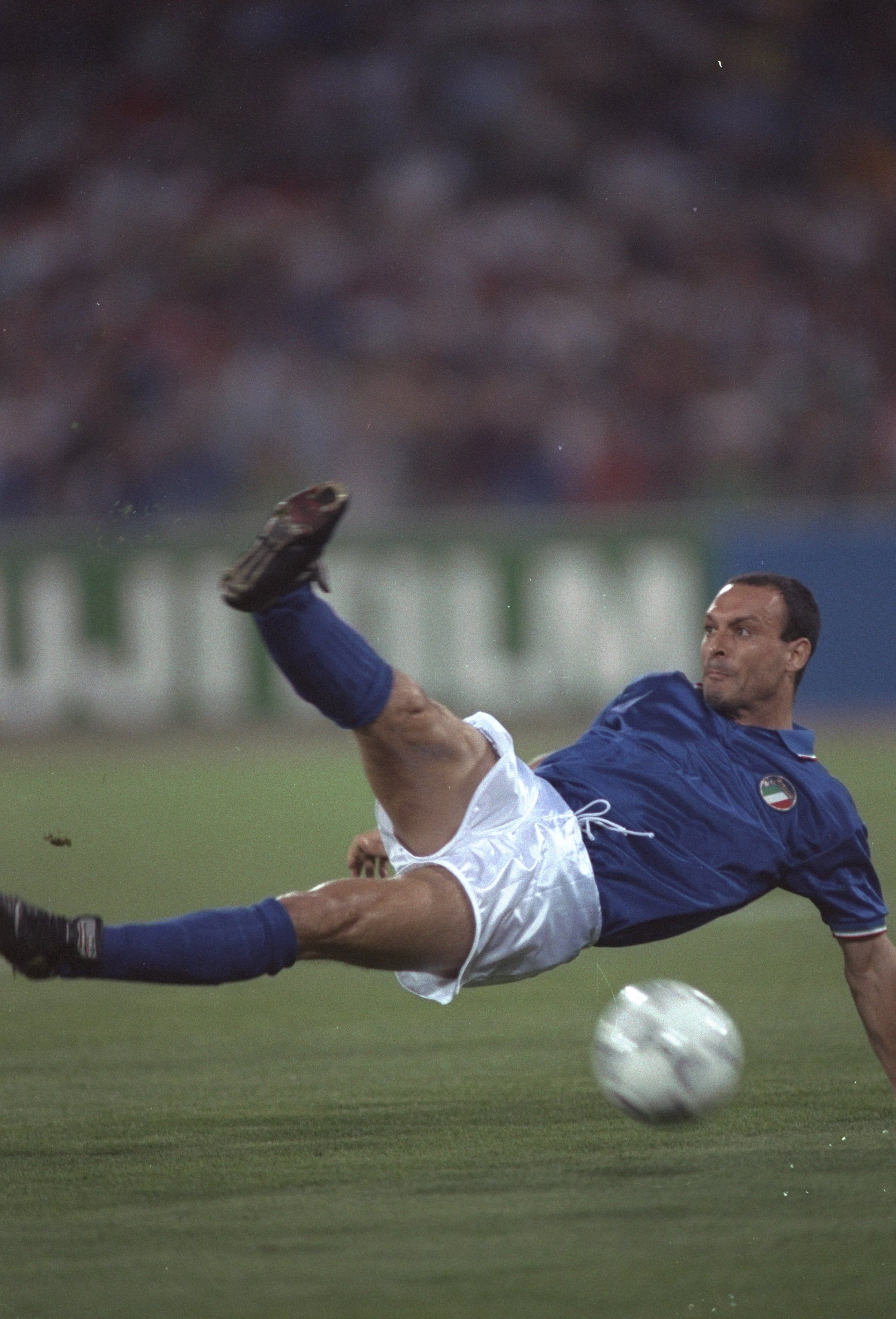 Schillaci in action at Italia 90.