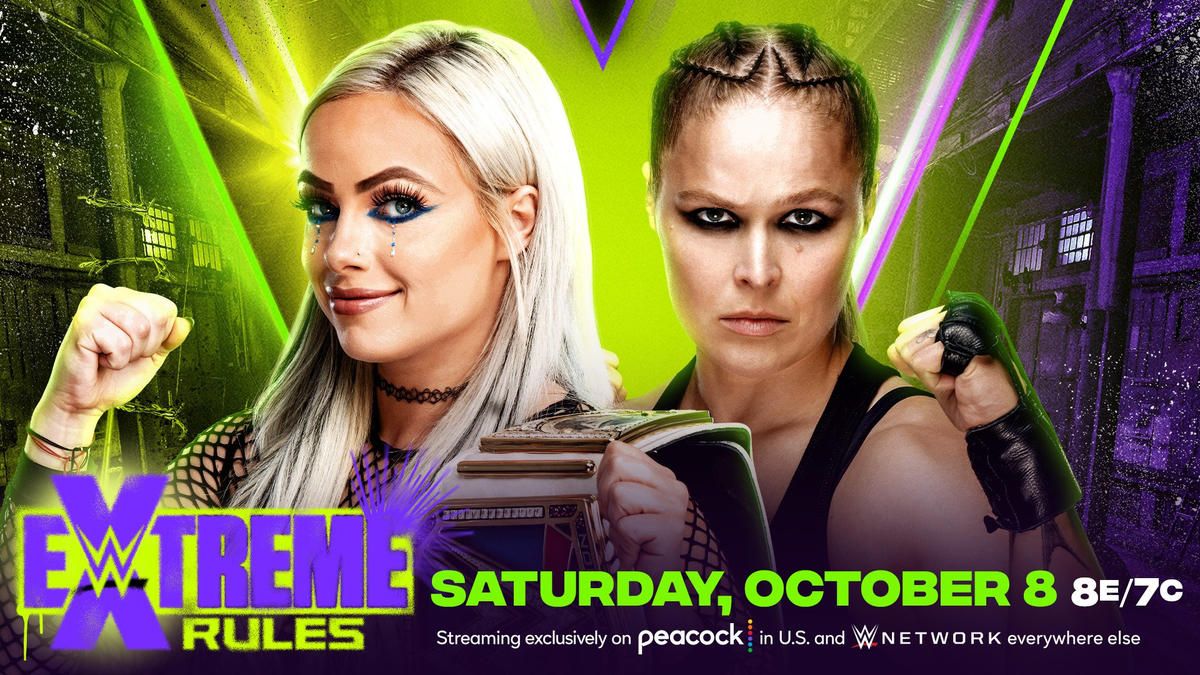 Official poster for Liv Morgan vs Ronda Rousey