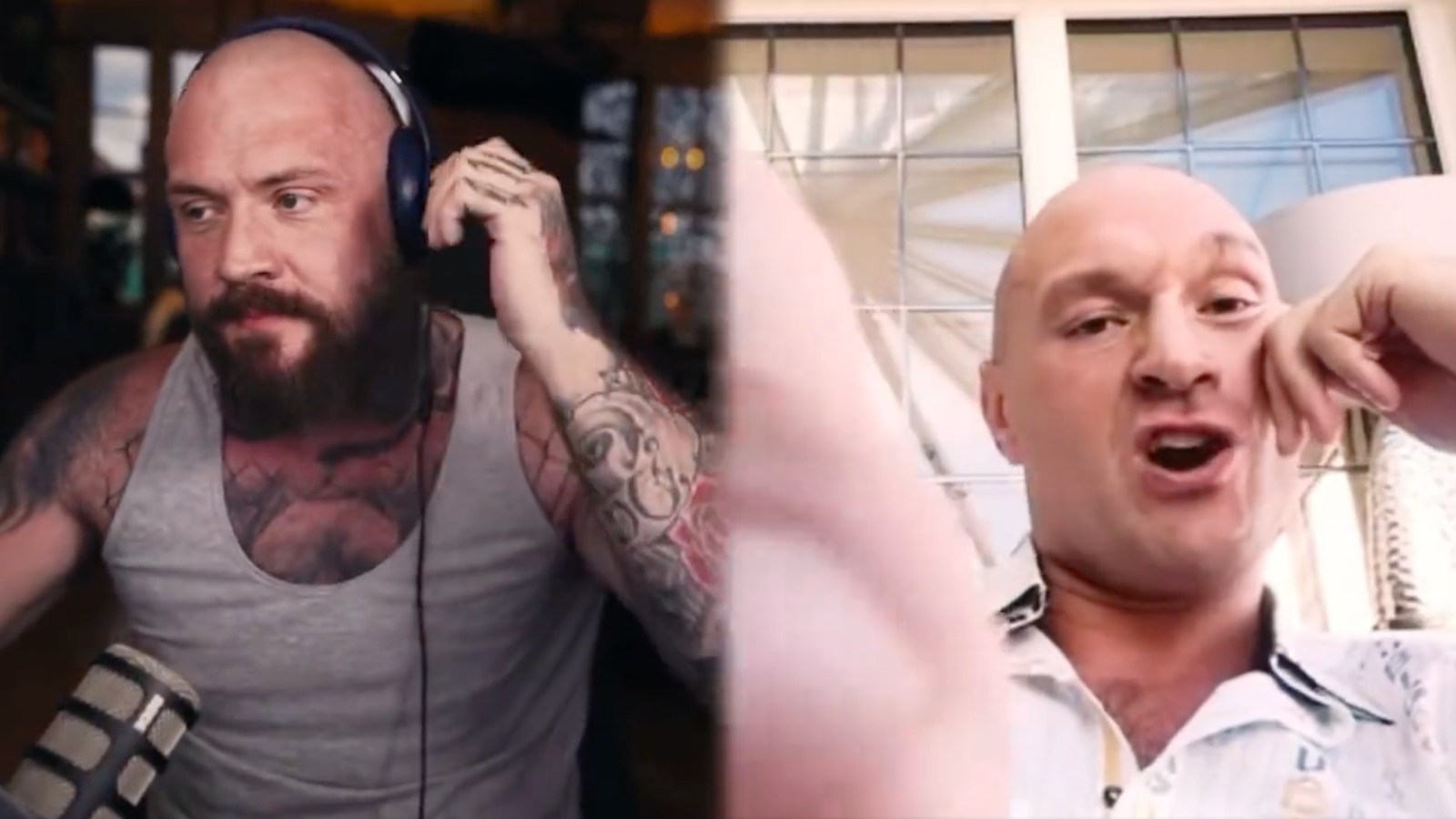 Tyson Fury & True Geordie awkward interview clip goes viral