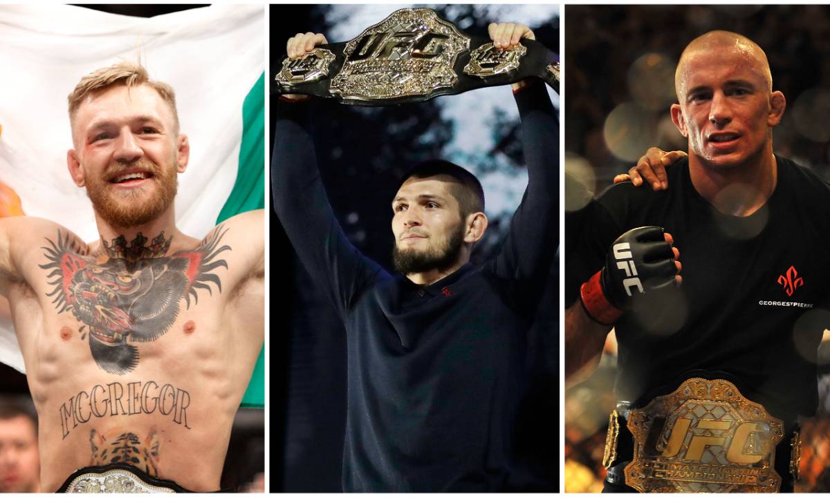 McGregor, Khabib, Silva, Aldo, Jones, Lesnar: The top 100 UFC/MMA fighters  of all time, image size:1200x721