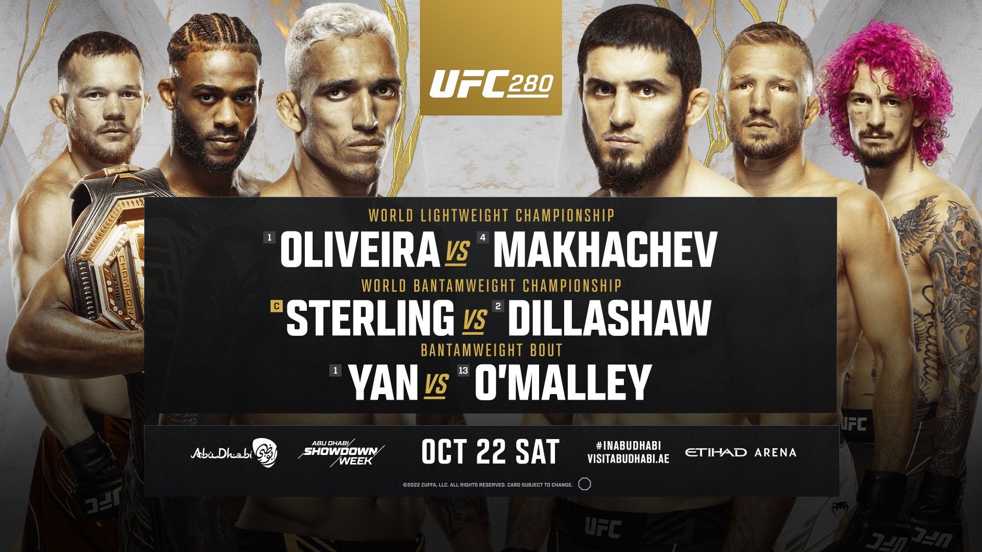 Is UFC 280 on PPV in the UK?