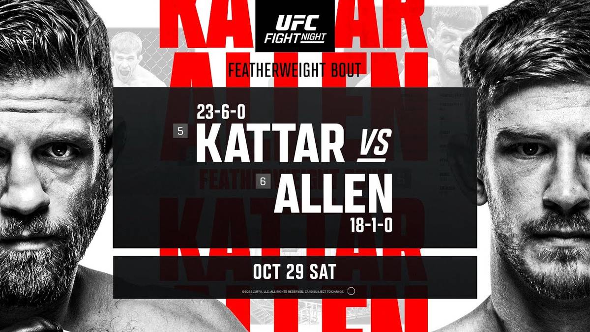 UFC Fight Night Live Stream: How to watch (29/10/22)