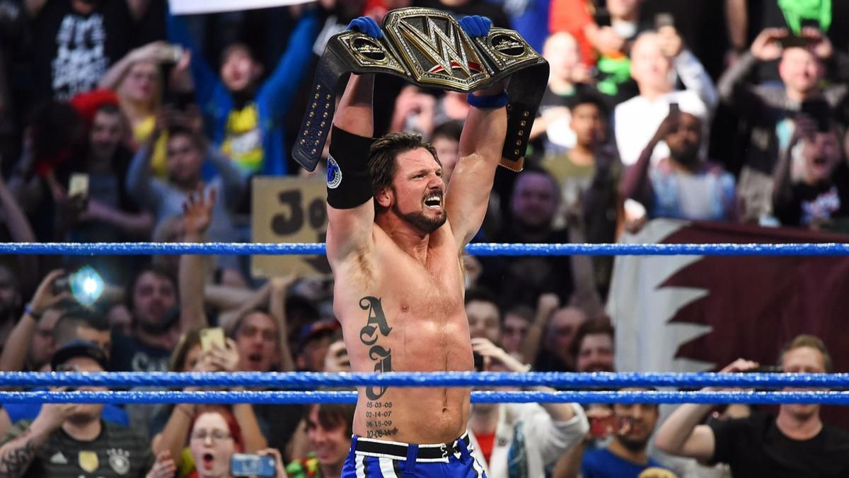 AJ Styles is a two-time WWE Champion