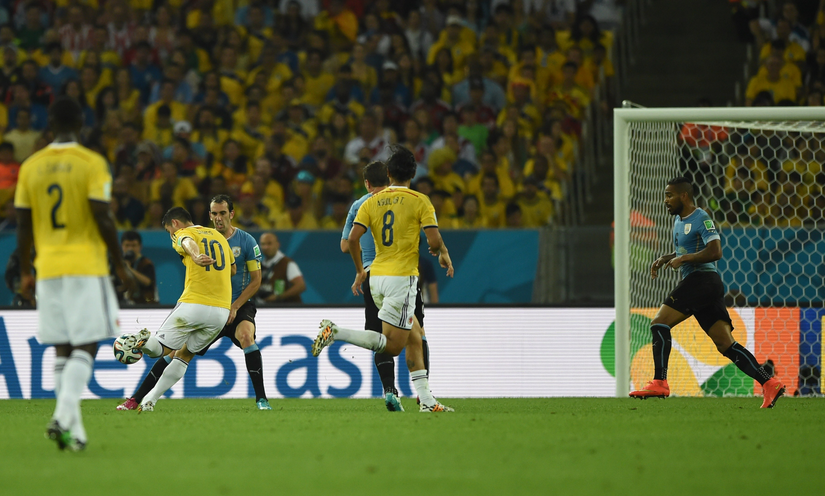 World Cup 2014: James Rodriguez's legendary volley versus Uruguay