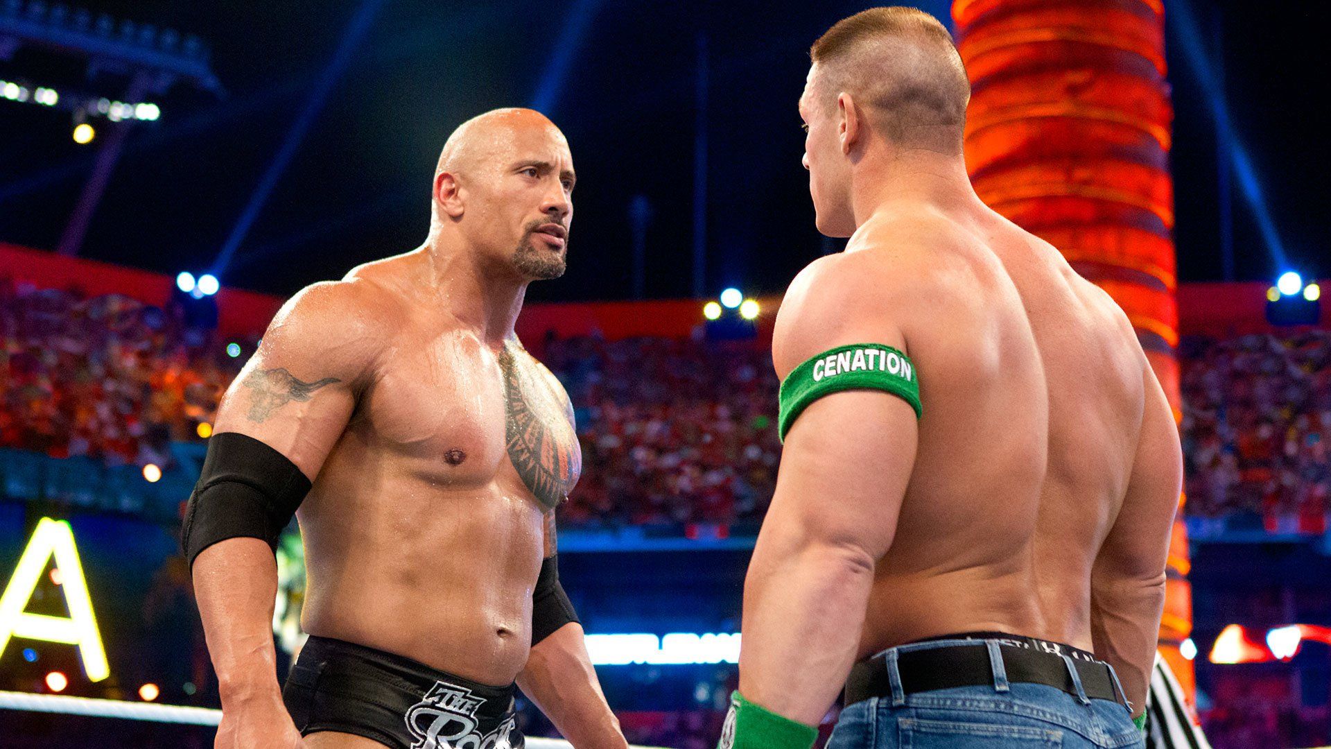 The Rock and John Cena headlined WrestleMania 28