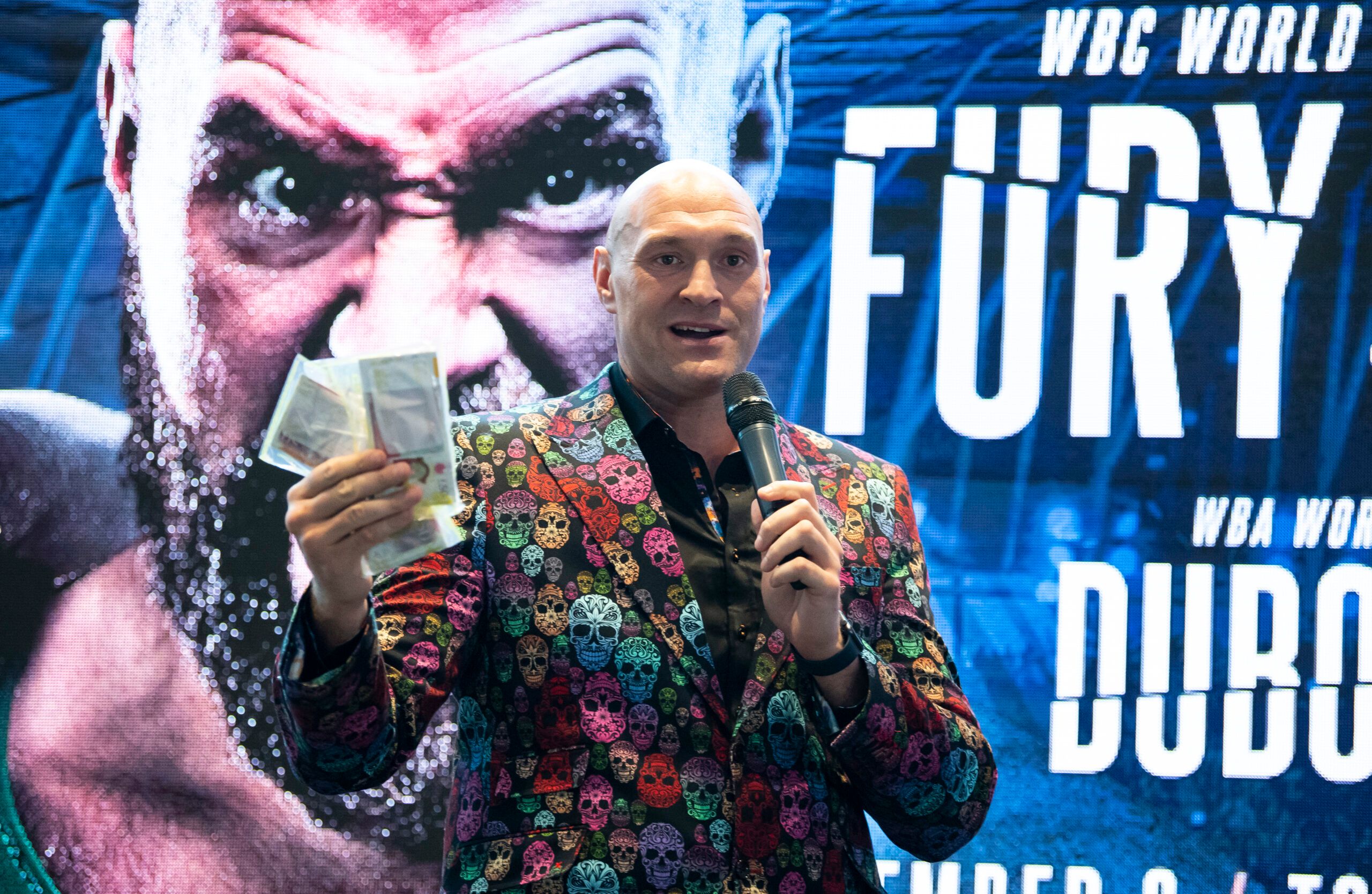 Tyson Fury is releasing a cover of Neil Diamond's classic 'Sweet Caroline' to raise money for men's mental health charity TalkClub