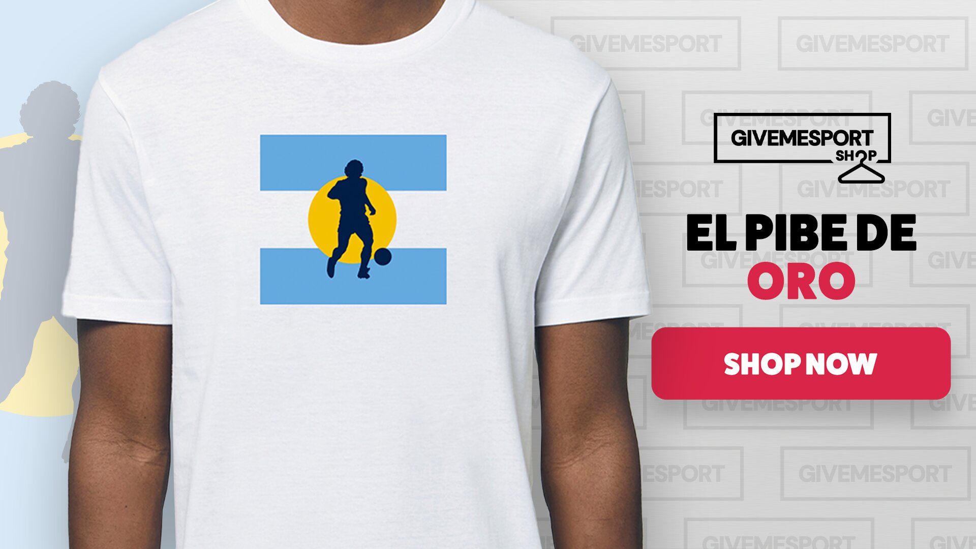 Buy your GMS Maradona t-shirt.