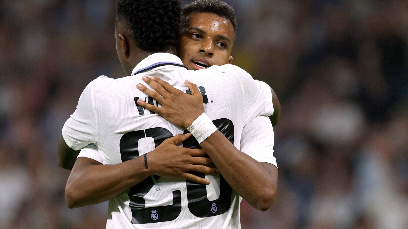 Vinicius Jr defends Real Madrid teammate Rodrygo after 'punch'