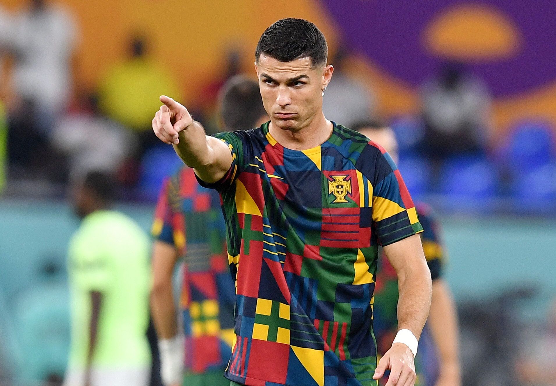 World Cup Viral clip of Cristiano Ronaldo in Portugal warm-up