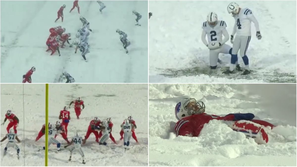 Colts: Relive insane snow game vs Bills from 2017