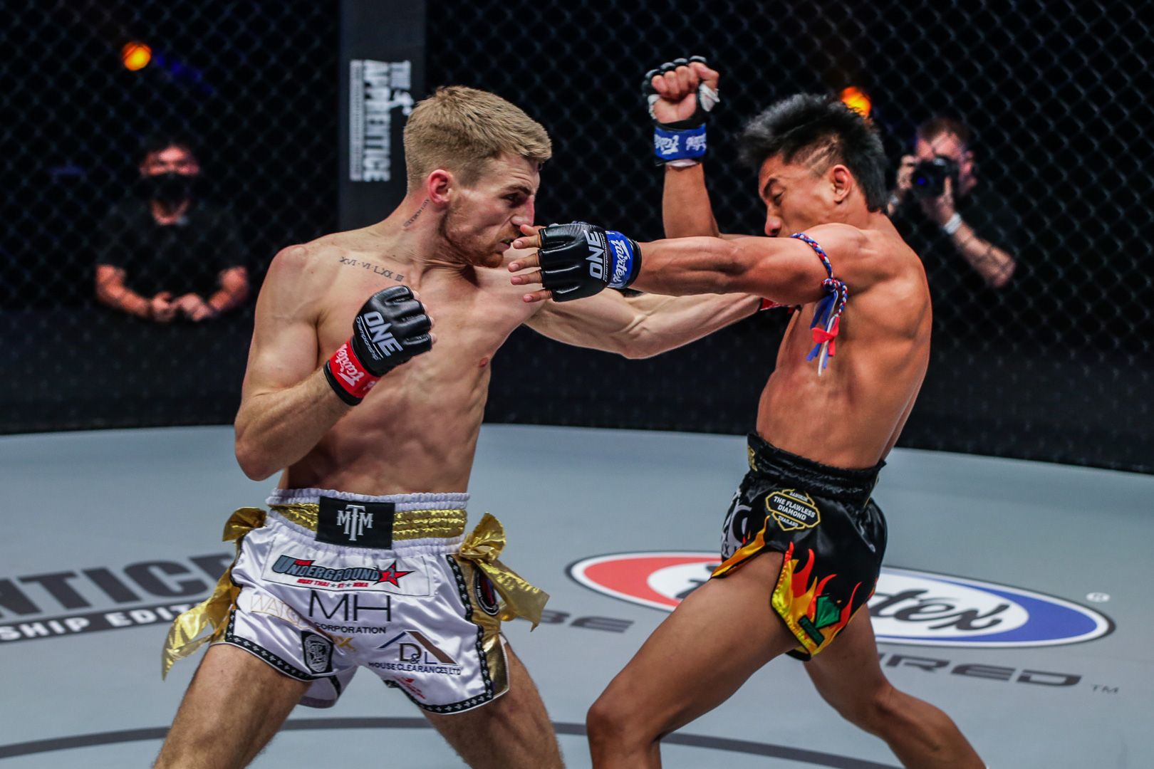 Jonathan Haggerty in the ONE FC cage