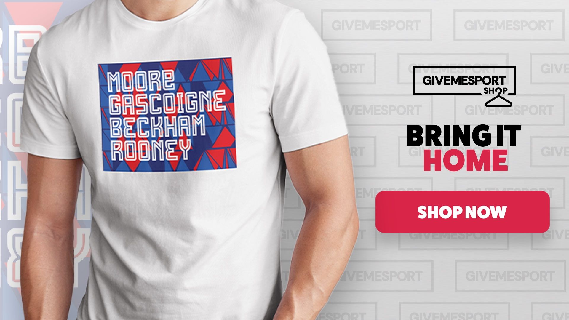 Buy your GMS England t-shirt.