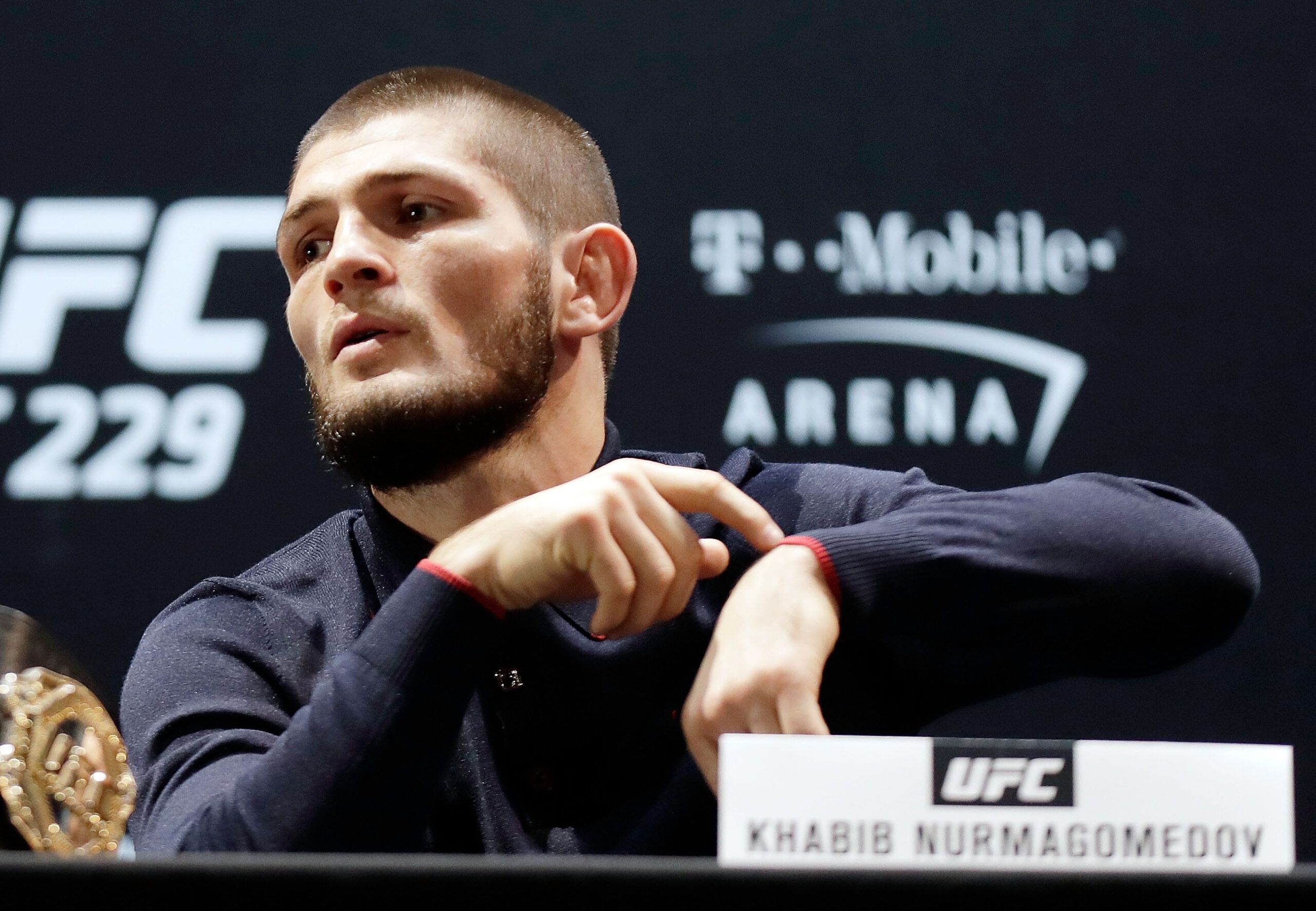UFC News: Khabib Nurmagomedov presented with an honorable memento during  soccer match in Dagestan