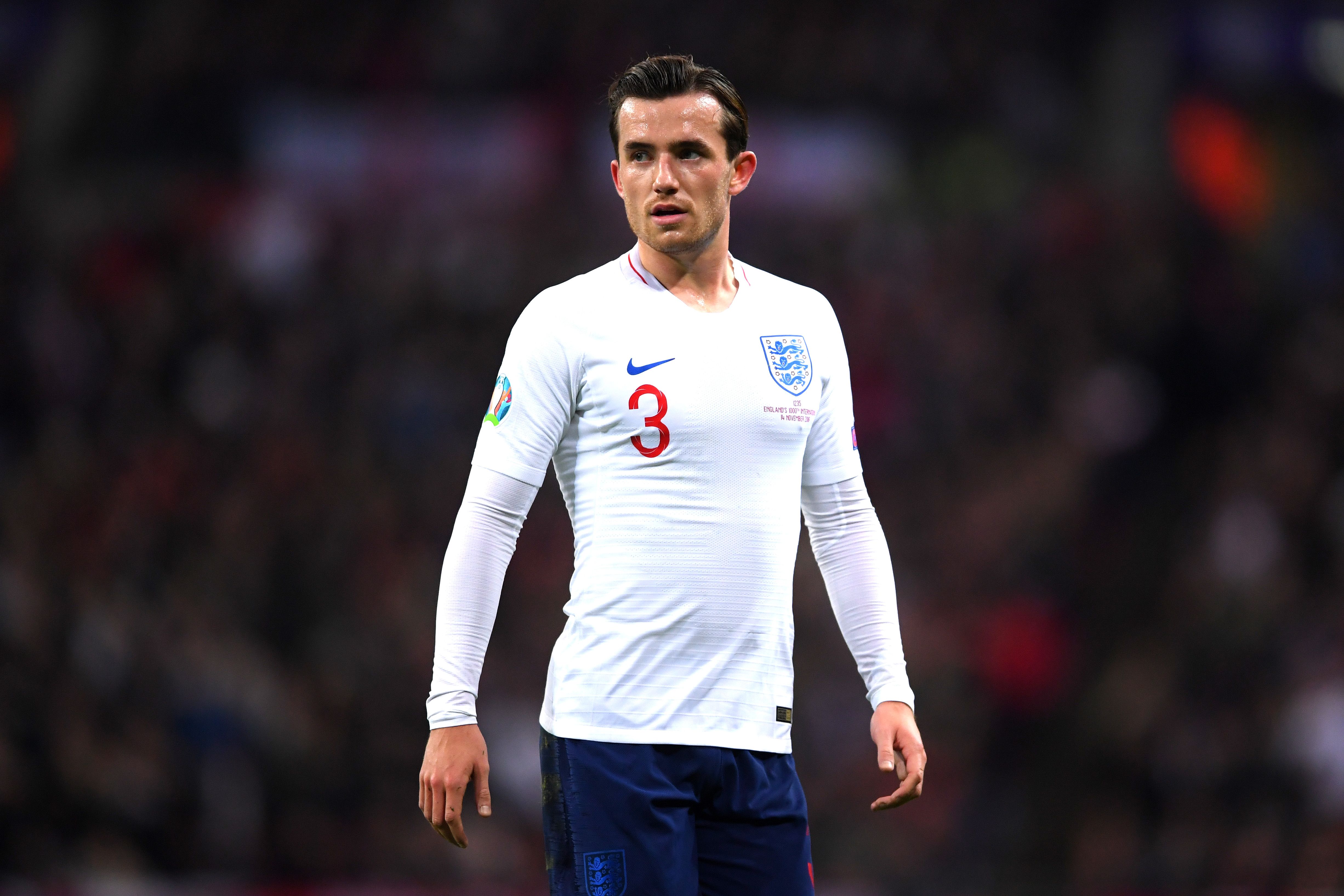 Ben Chilwell of England during the UEFA Euro 2020 qualifier