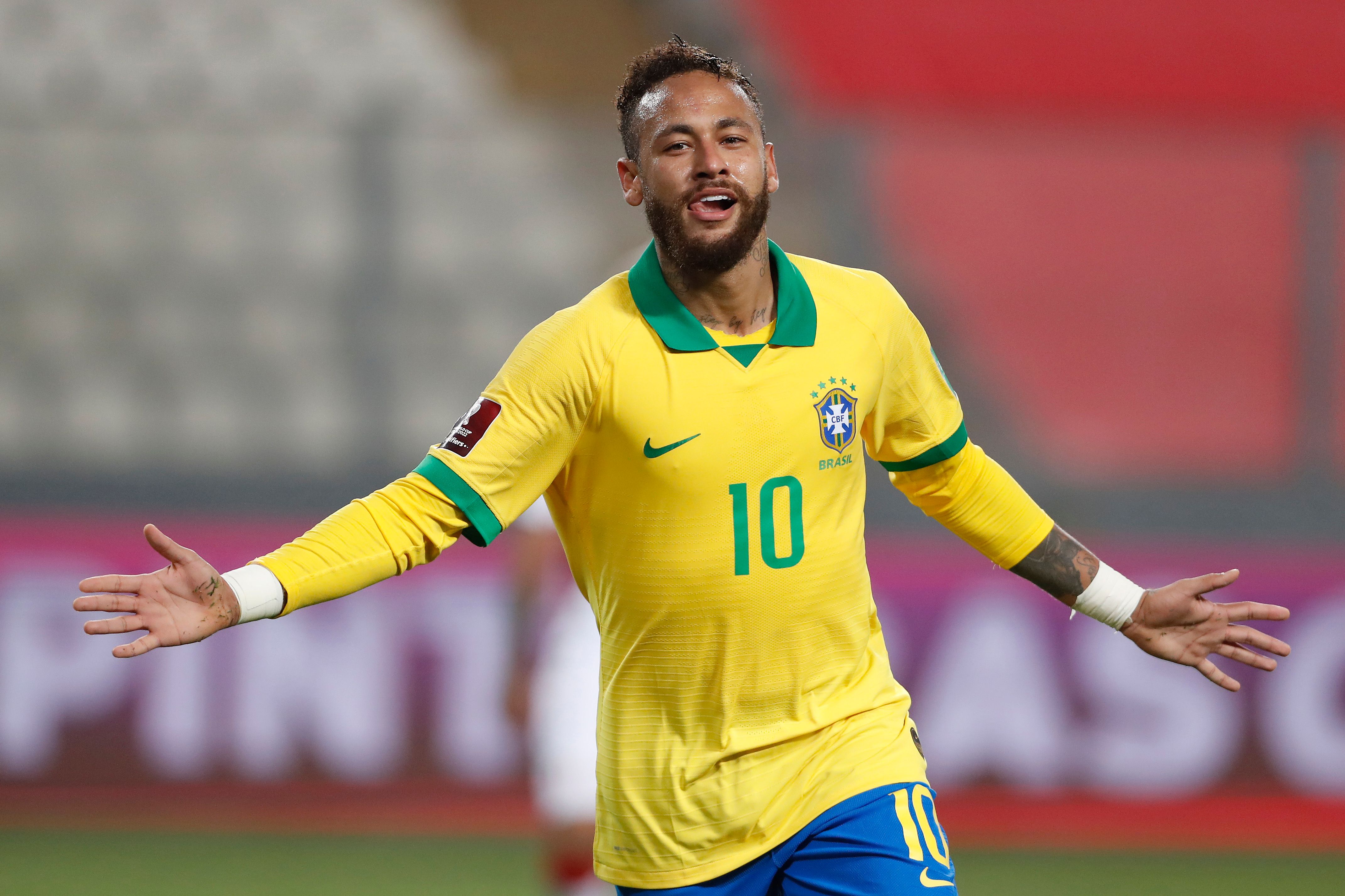 Neymar Jr How many goals does the Brazilian have at World Cups?