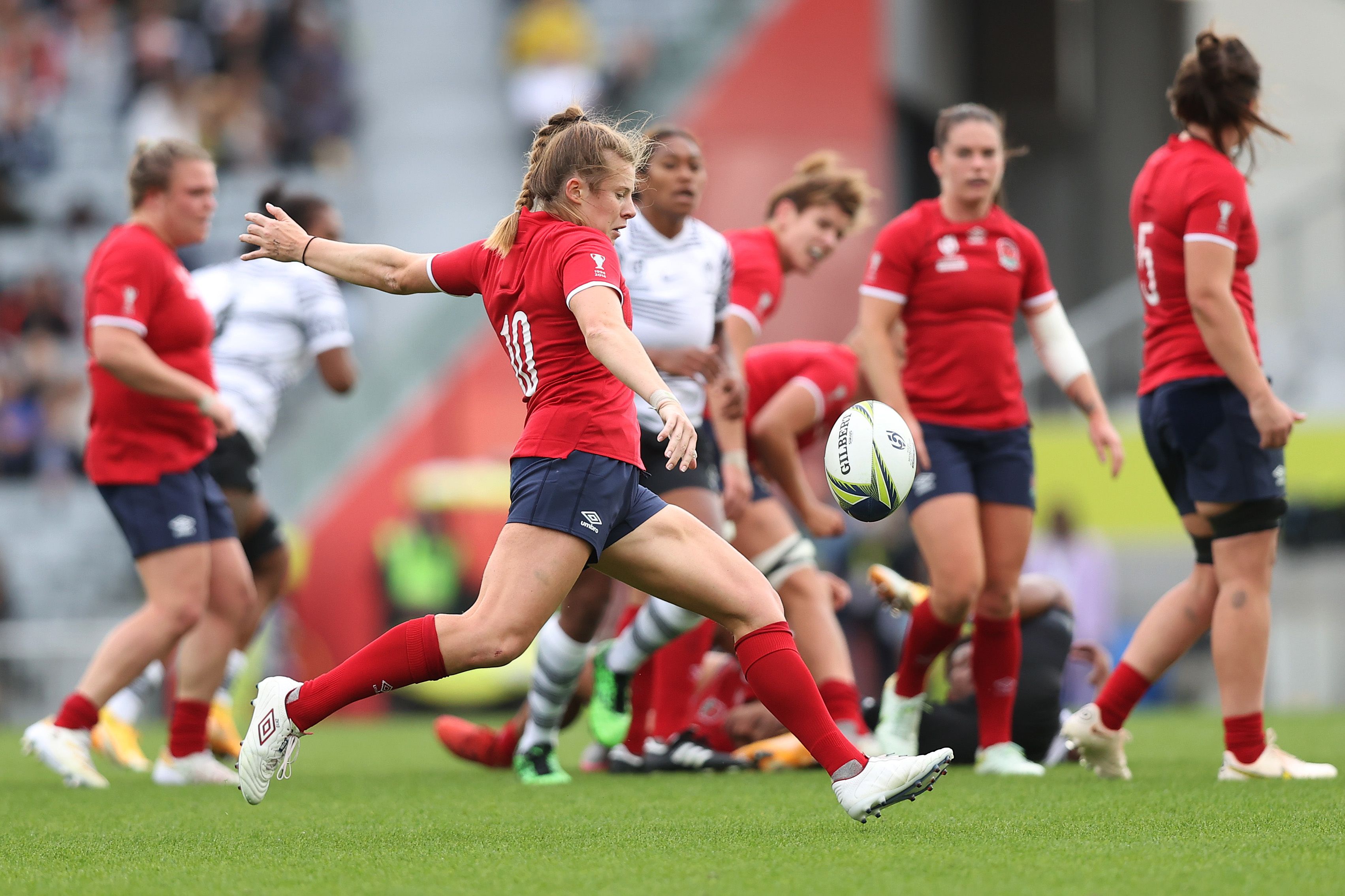 England's Zoe Harrison during the Rugby World Cup