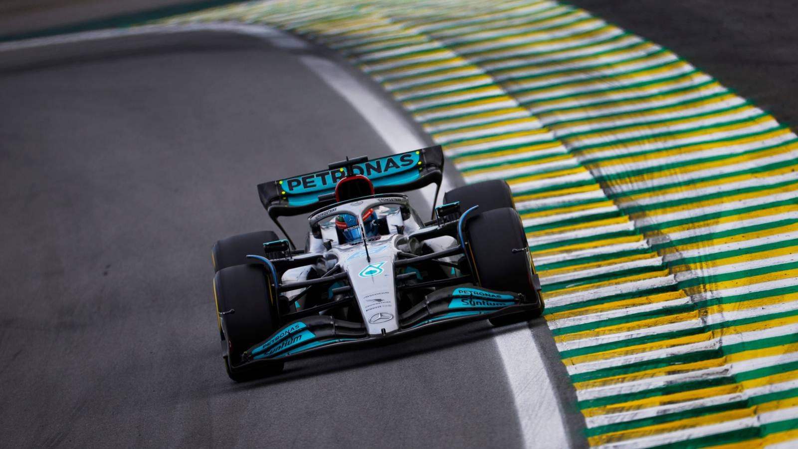George Russell earns first F1 victory with composed drive in Brazil