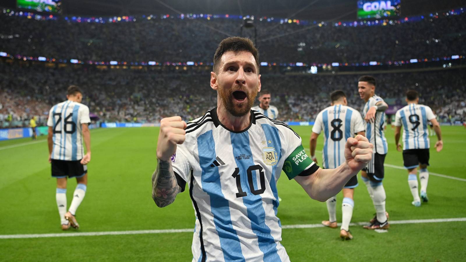 Lionel Messi scores stunning World Cup goal for Argentina vs Mexico