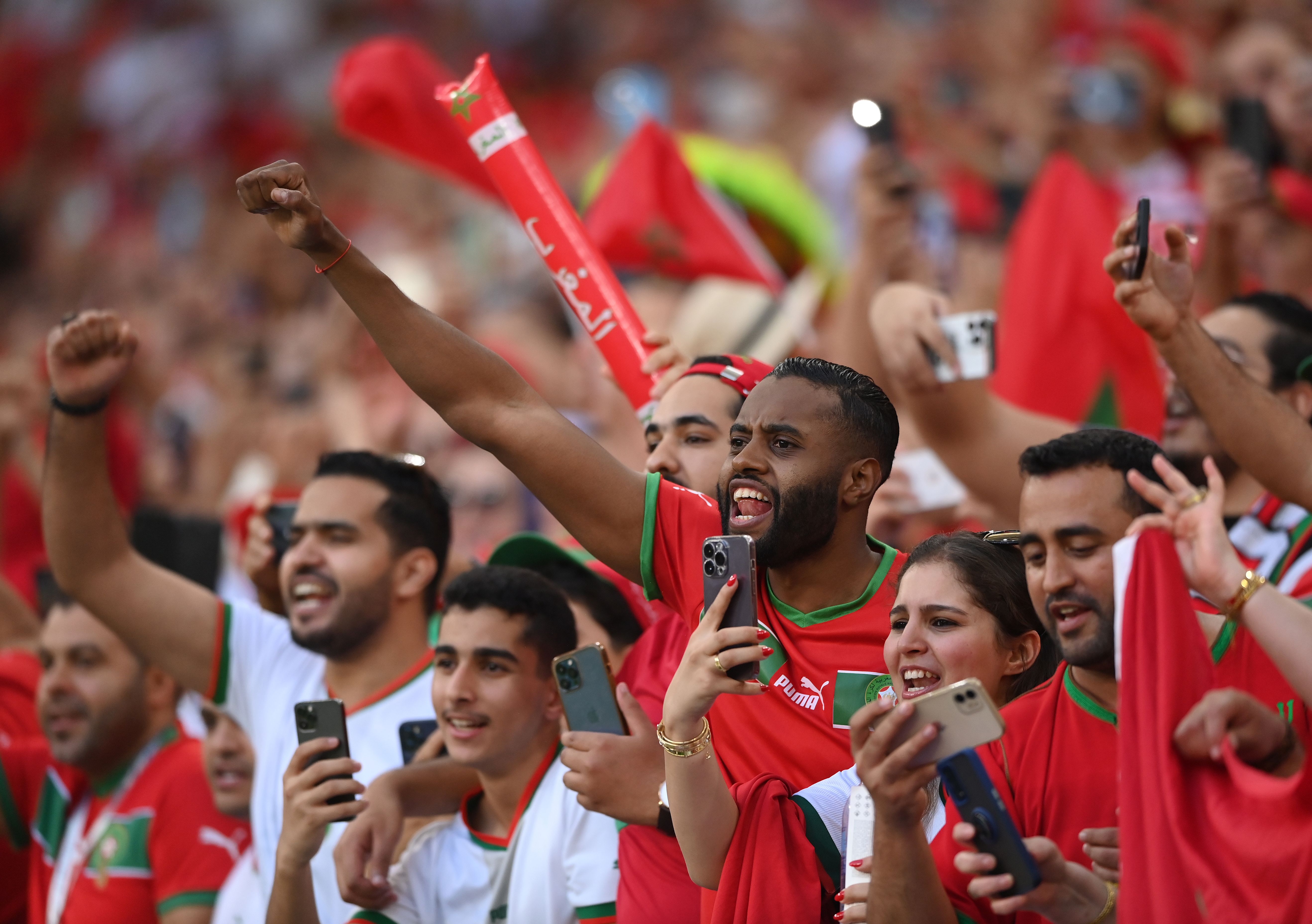 Morocco fans follow Japan's lead by cleaning stadium after World Cup upset against Belgium