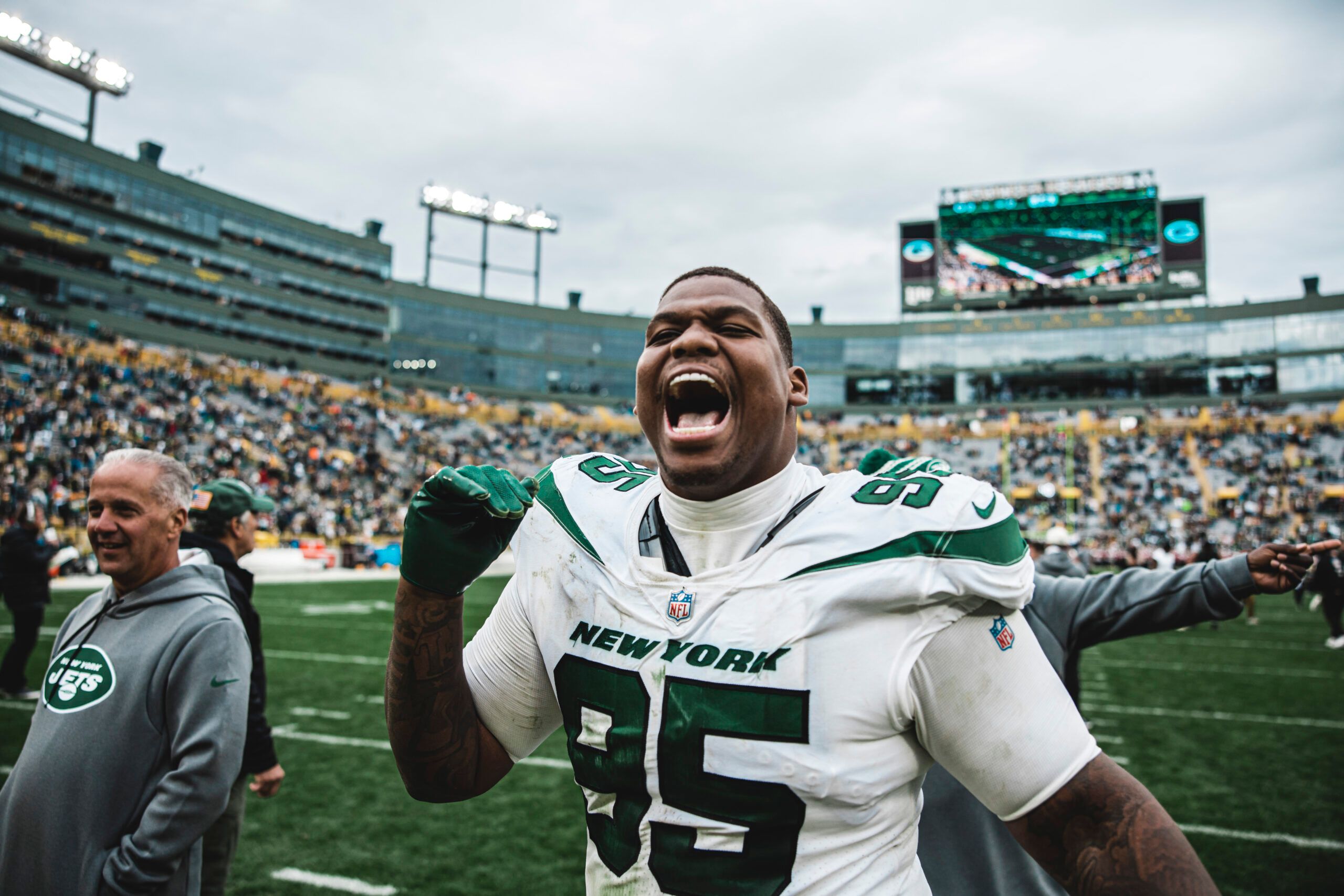 New York Jets star Quinnen Williams star talks exclusively to GMS after ...