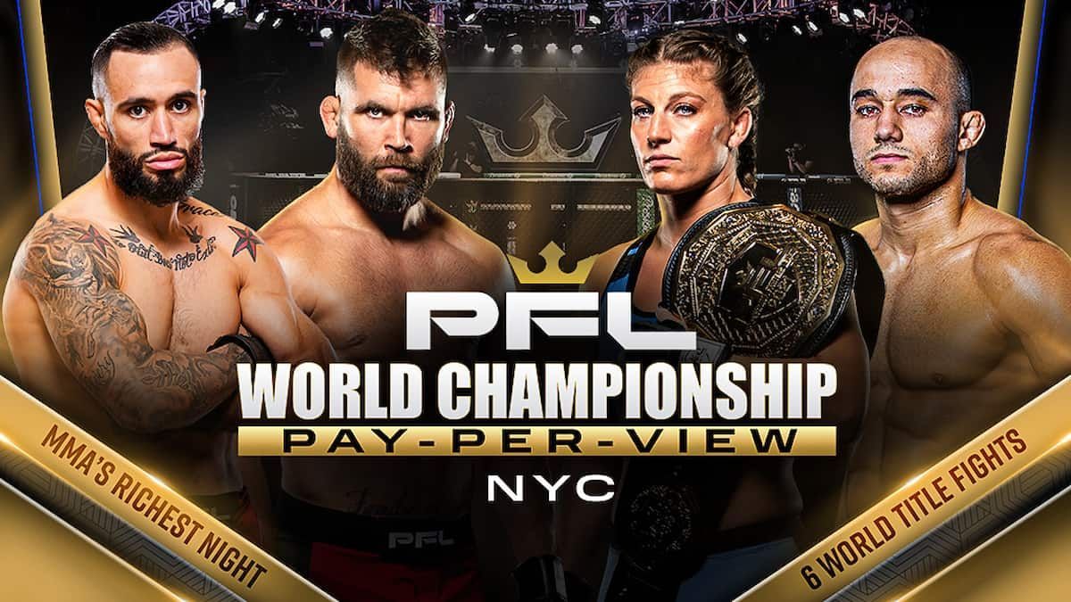 PFL World Championship 2022 Fight Card, Live Stream and more