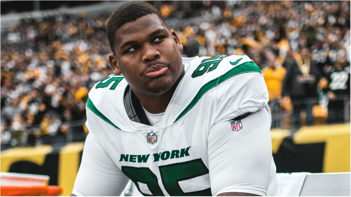 Quinnen Williams 'like a little fan' after joining Jets 