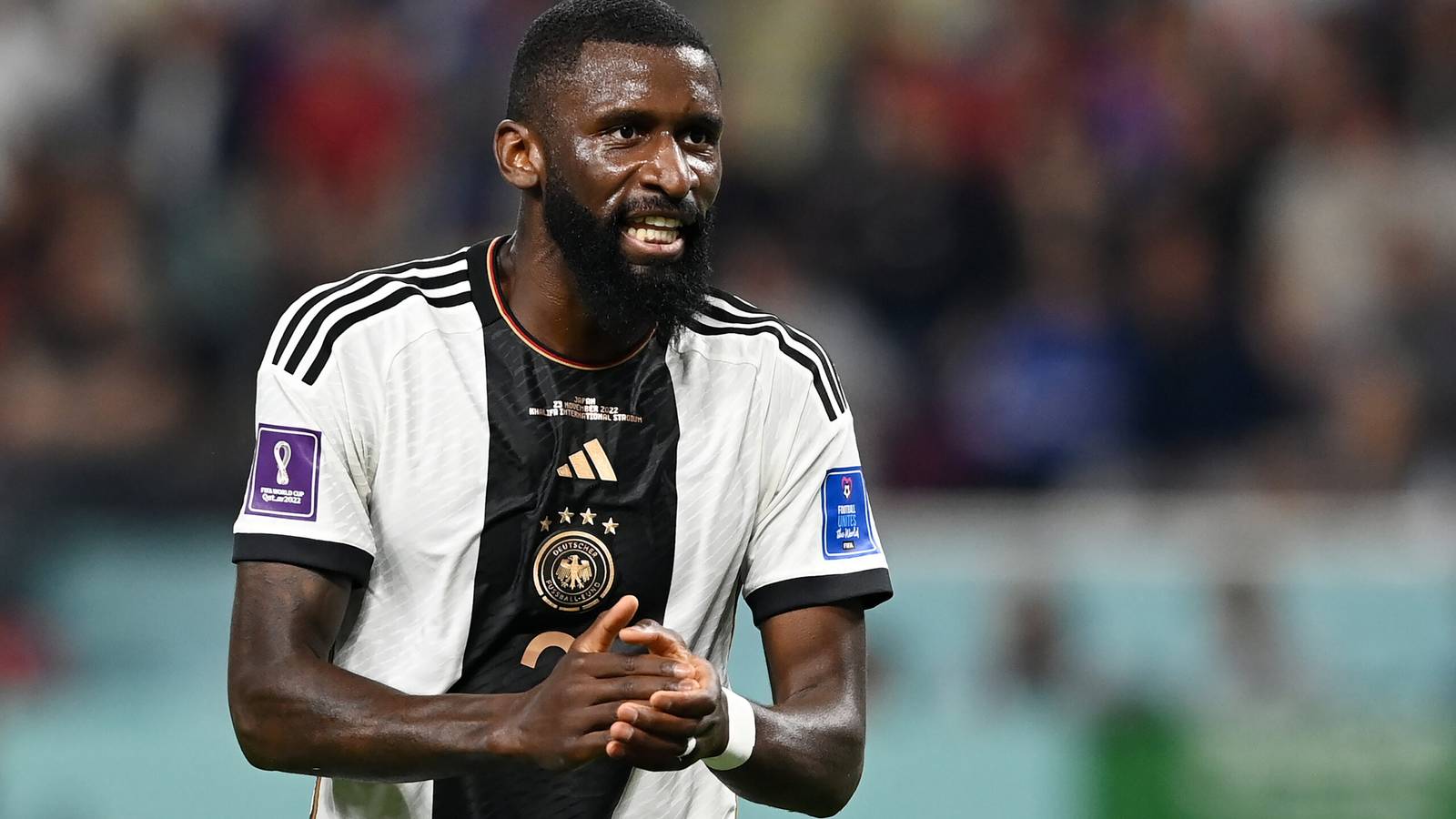 Germany 1-2 Japan: Antonio Rudiger running style goes viral as Germans ...