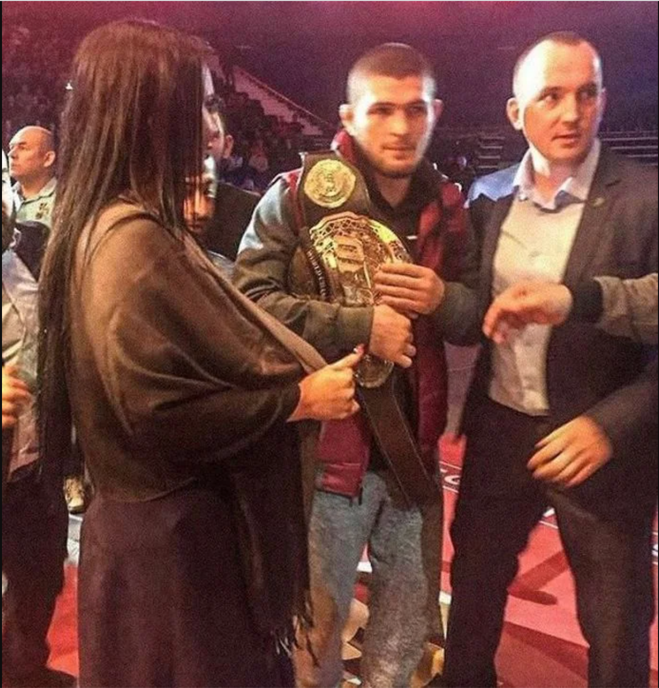 Khabib vs UFC ring girls: Never forget what one did for Russian to show respect