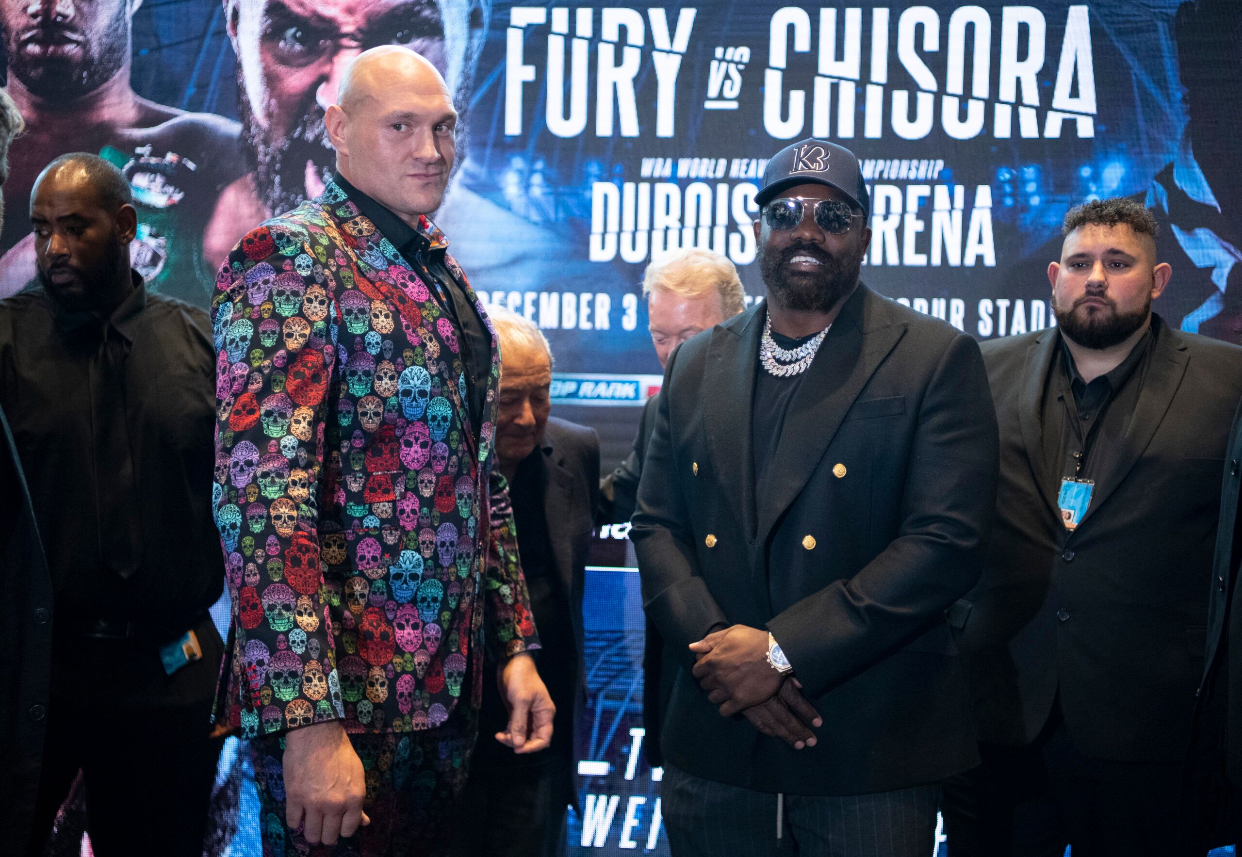 Tyson Fury vs Derek Chisora 3 Ringwalks When are they?