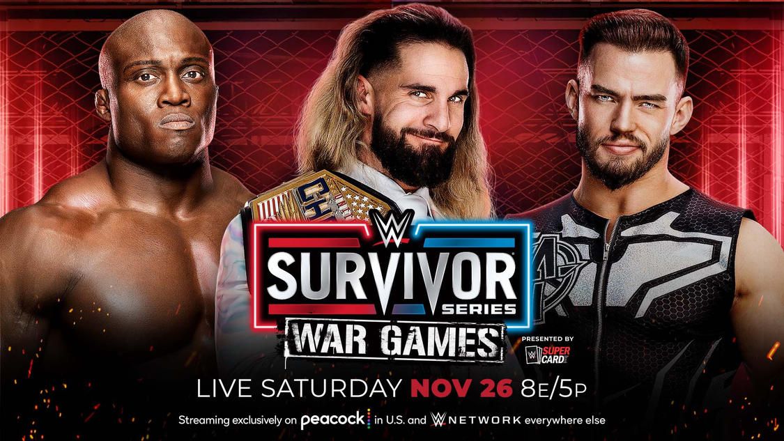 WWE Survivor Series 2022 WarGames US Title Match Poster