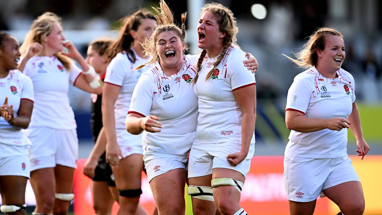 Rugby World Cup: England Lionesses show support after Red Roses reach final