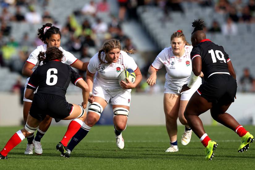 Rugby World Cup: England Lionesses show support after Red Roses reach final