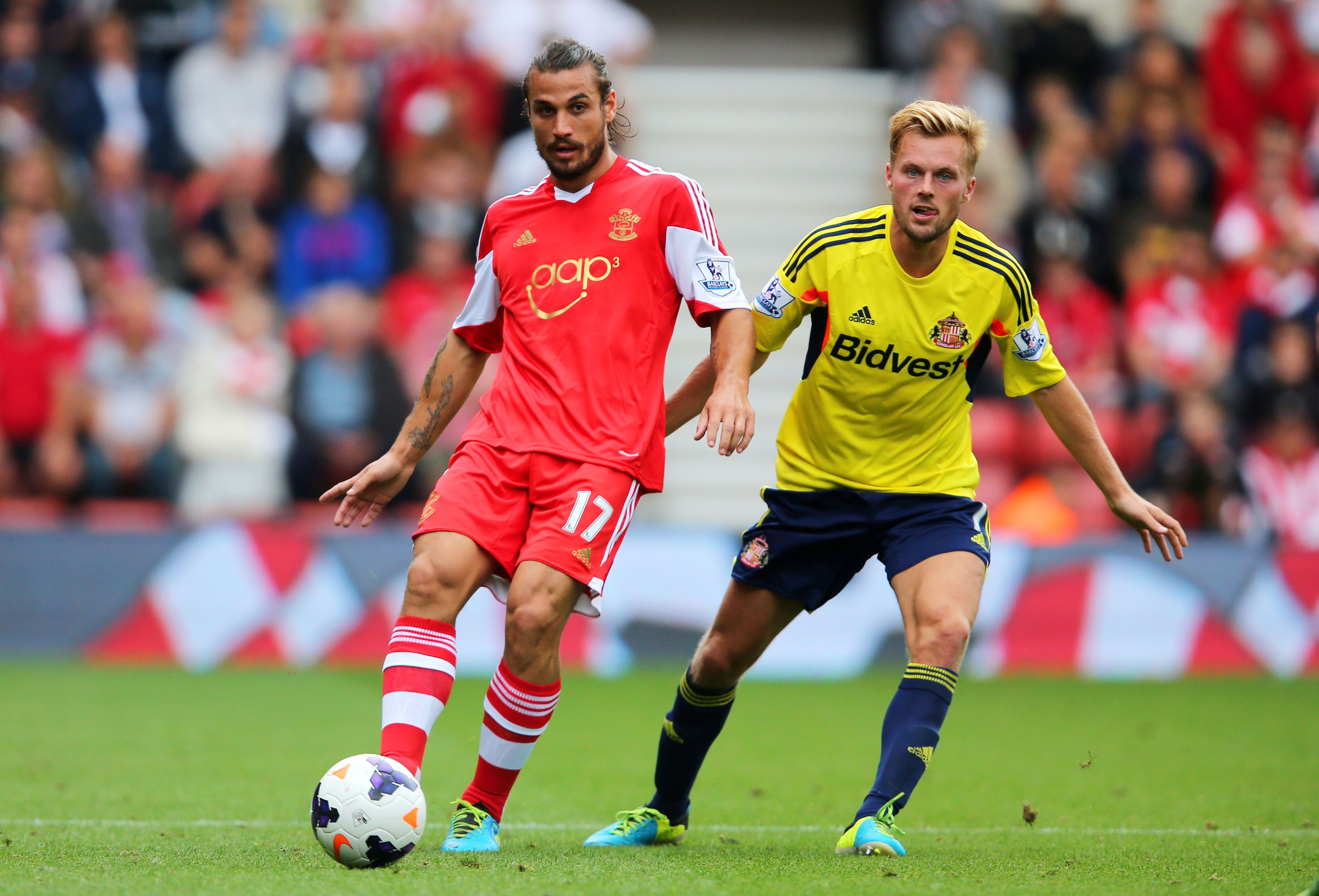 Osvaldo in action for Southampton