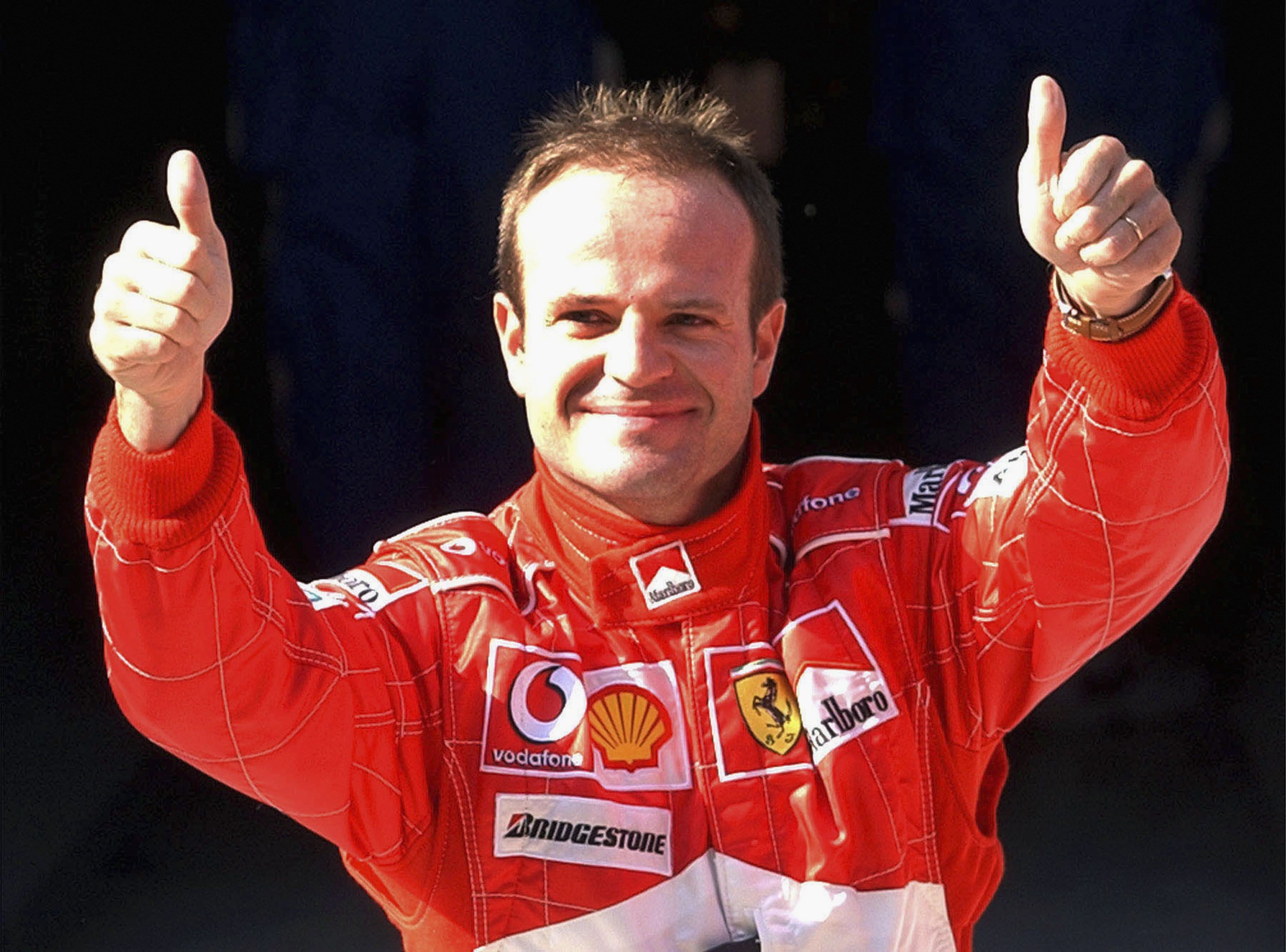Rubens Barichello at Ferrari