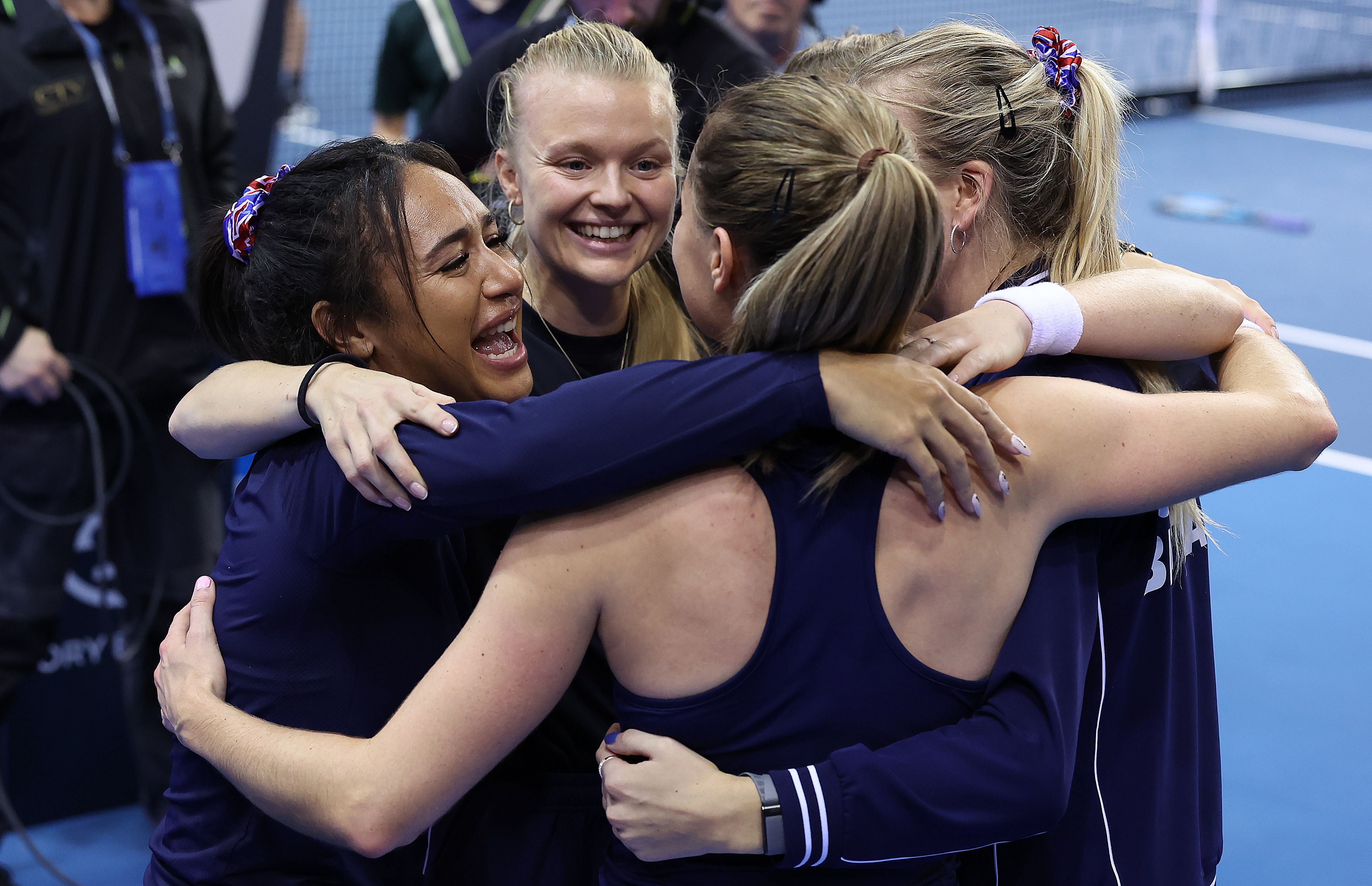 Emma Raducanu Delighted With Team GB Win At Billie Jean King Cup