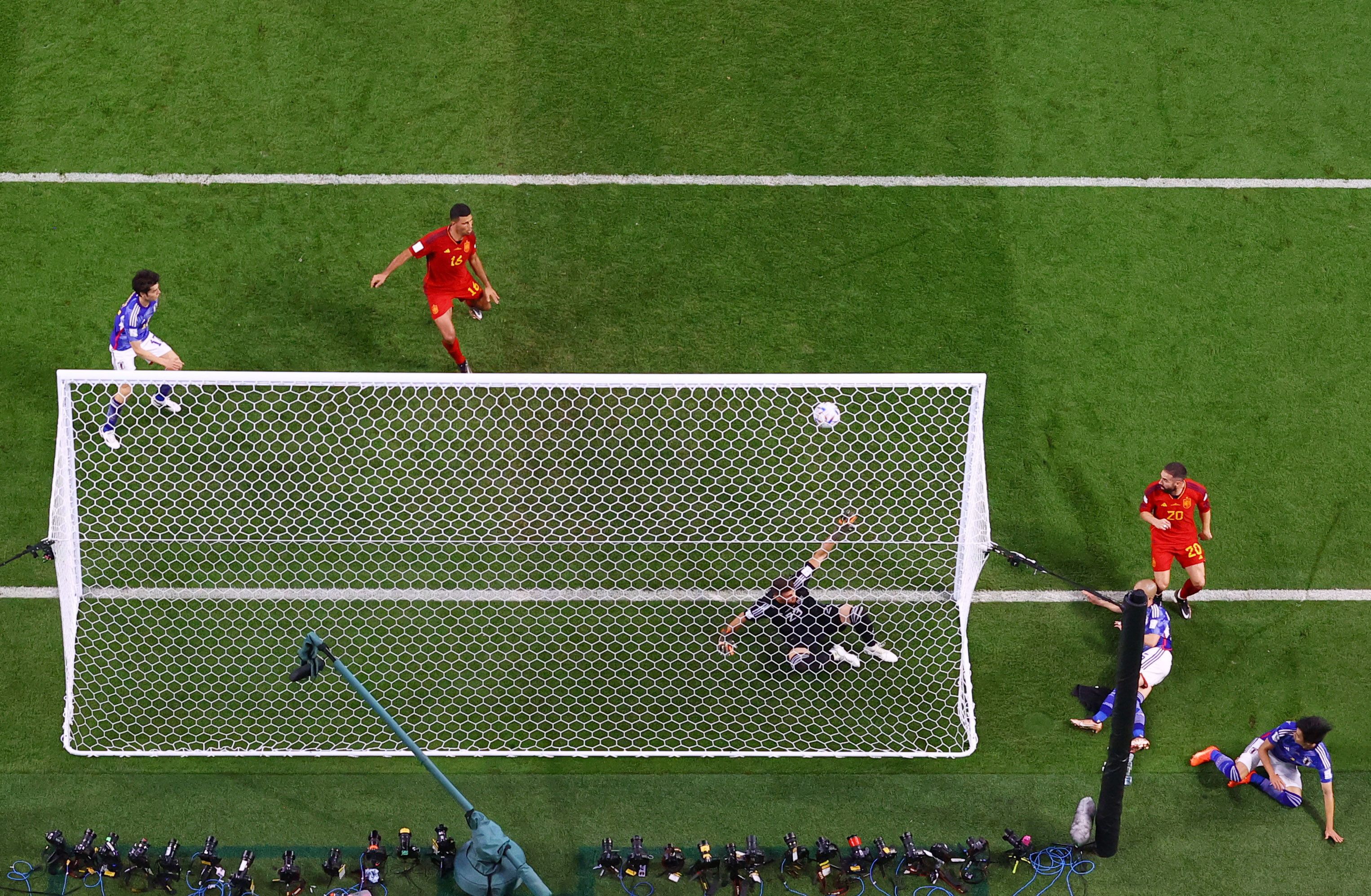 The controversy surrounding Japan's goal.