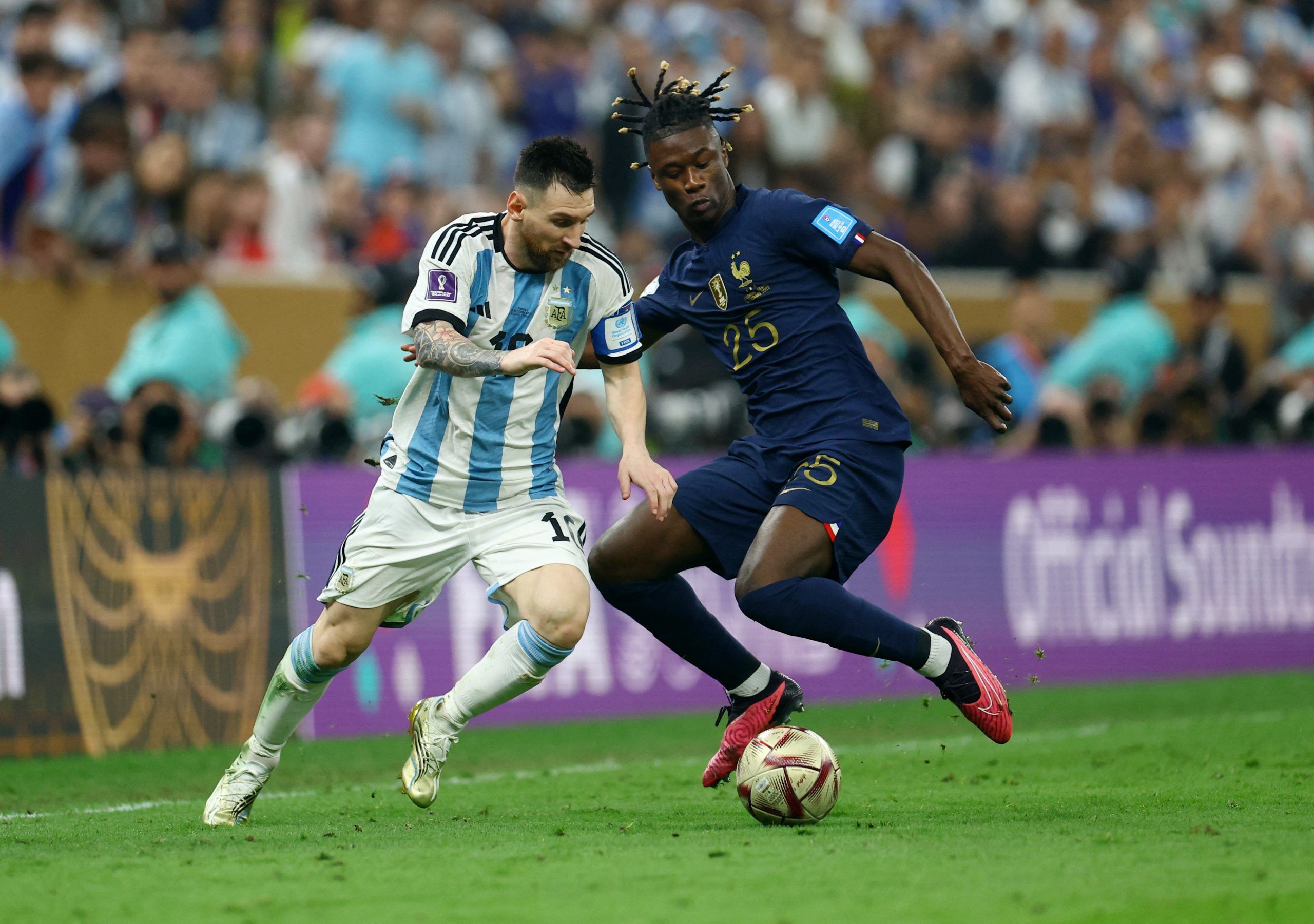 Twitter thread highlights Lionel Messi's football IQ vs France