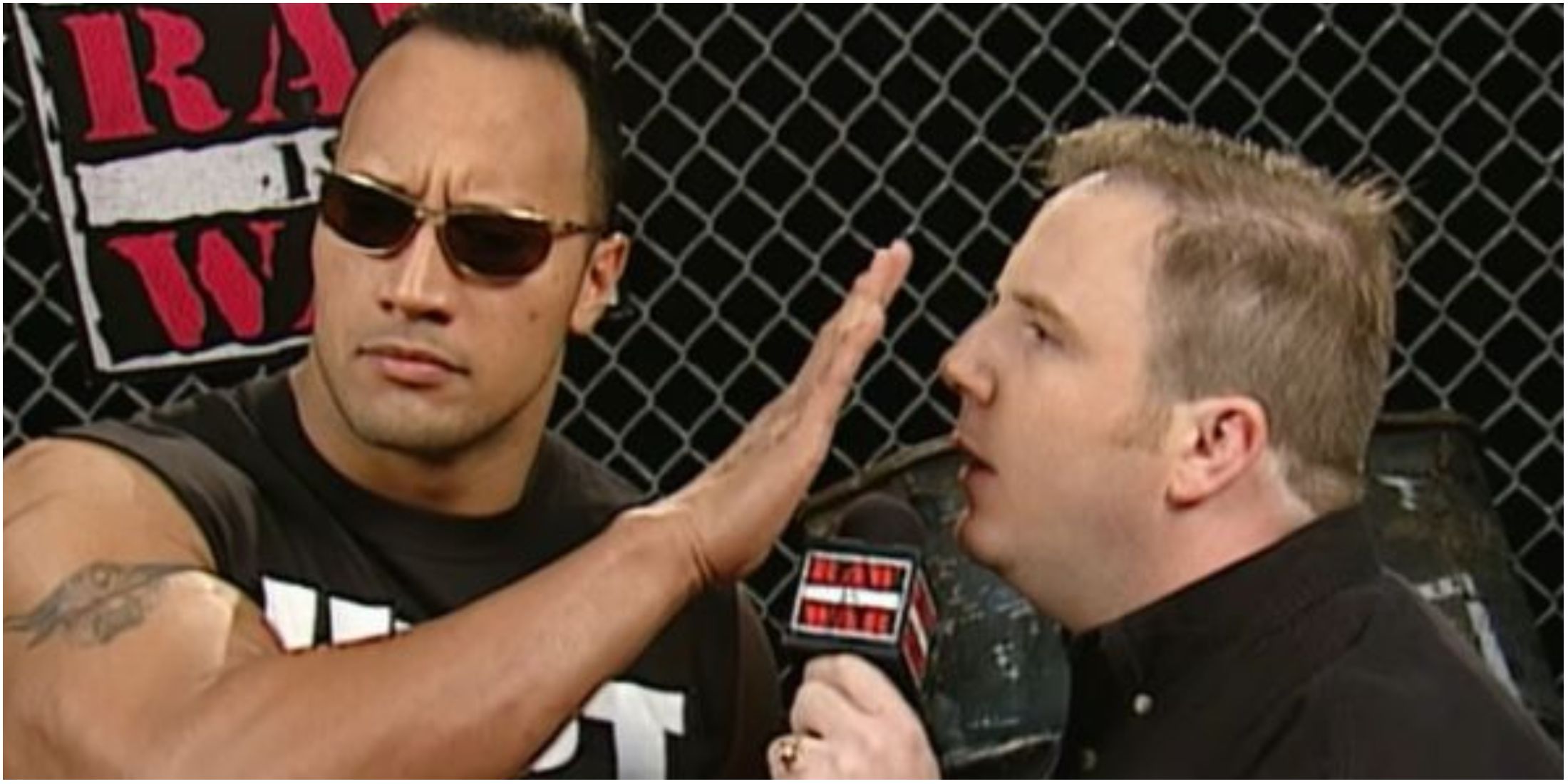 Was this The Rock’s funniest ever promo in 2000?