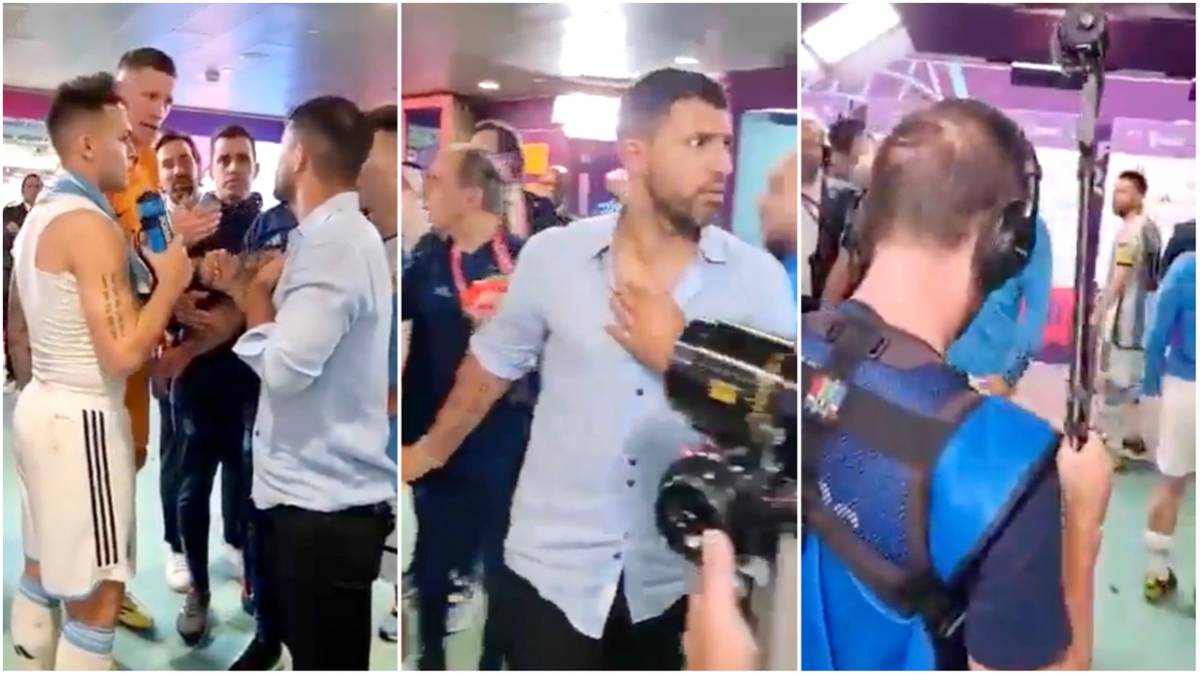 Lionel Messi: Tunnel footage shows Wout Weghorst altercation with ...