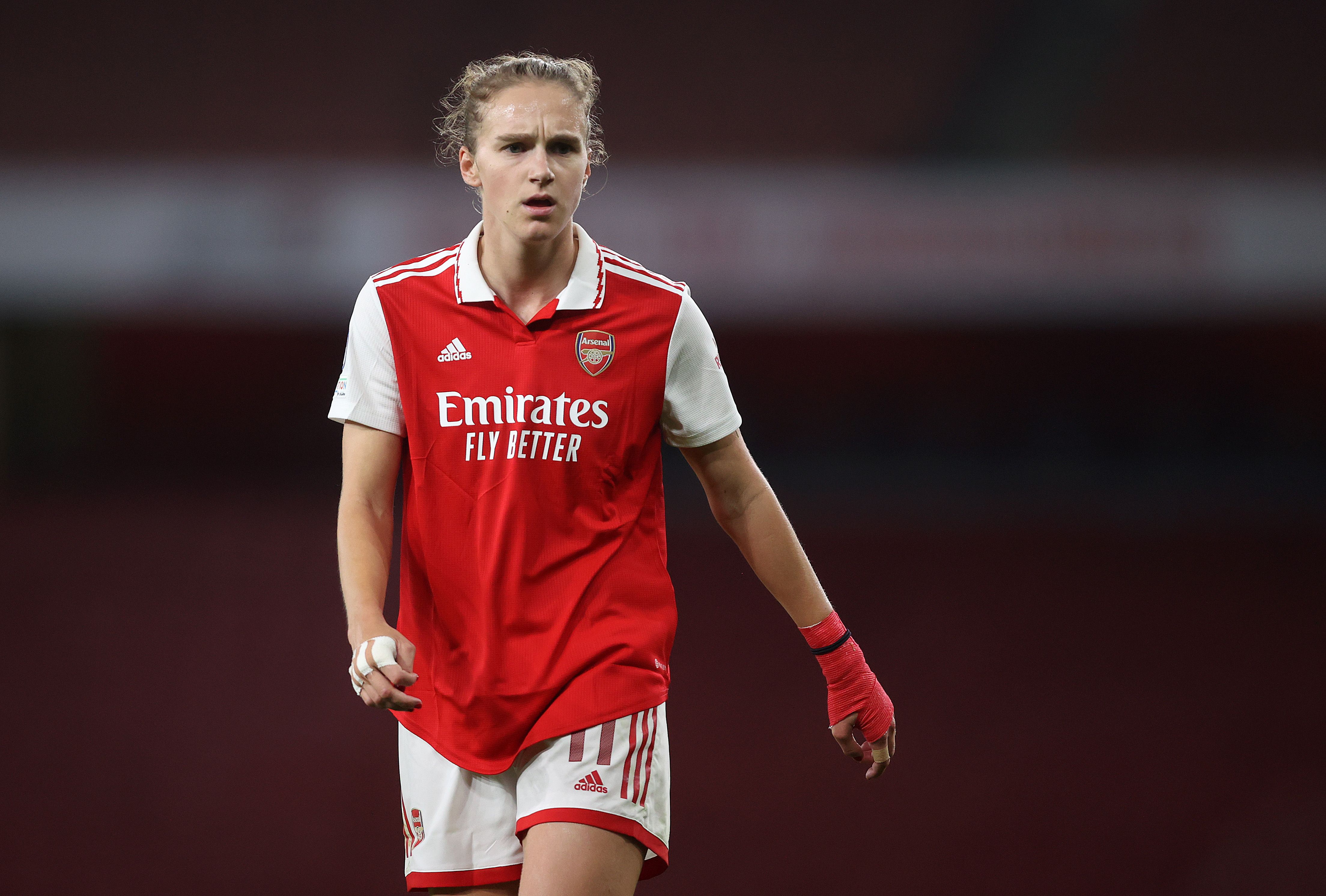 Arsenal's Vivianne Miedema at the Emirates