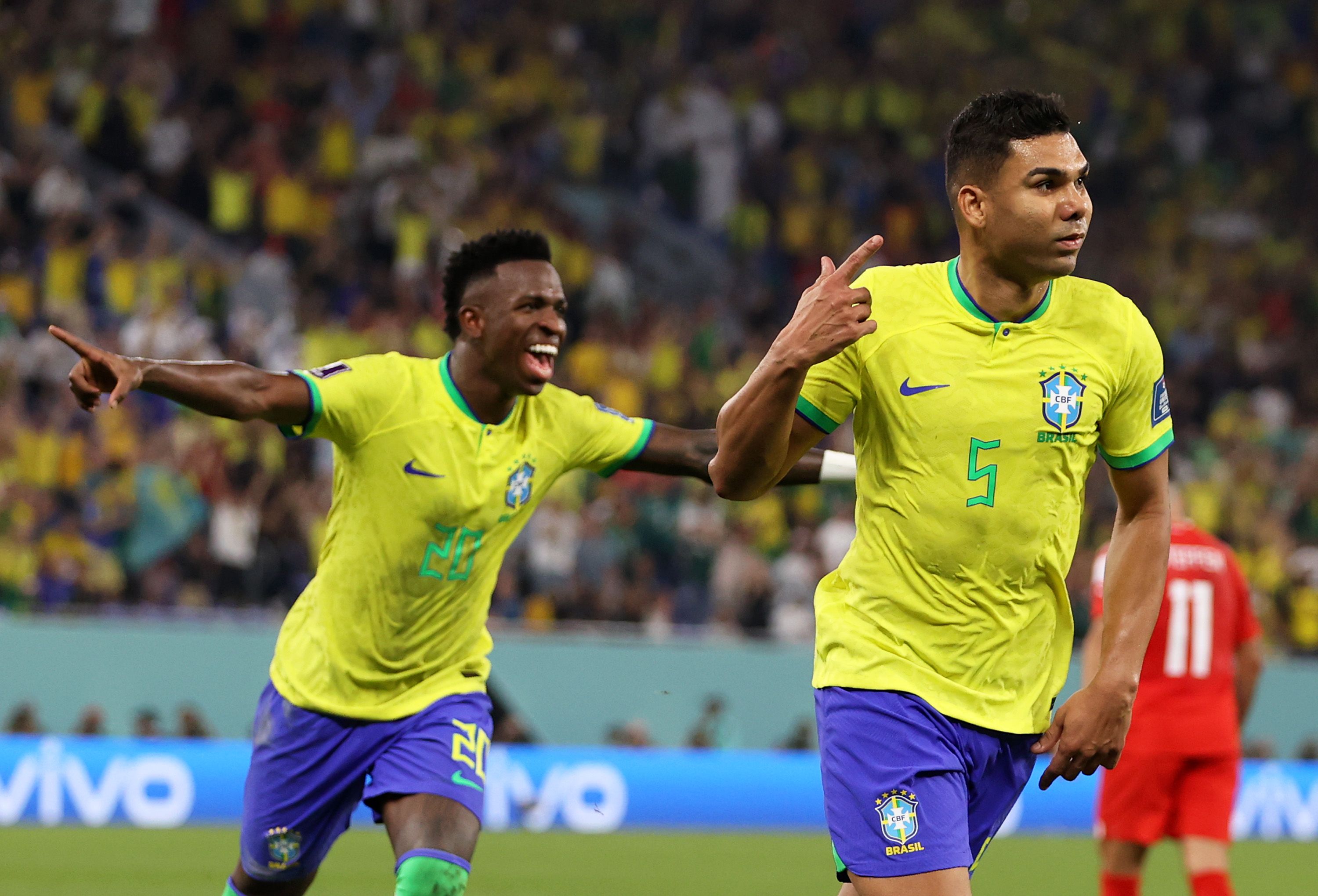 Brazil are tipped to win the World Cup