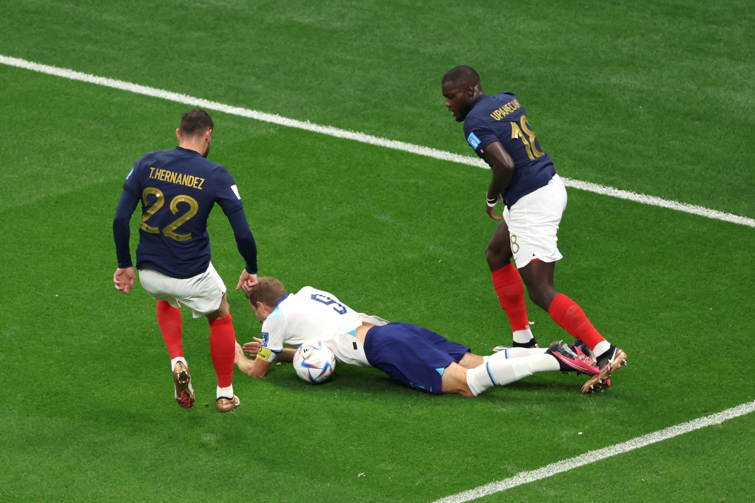 England vs France: Controversial first half incidents involving Saka