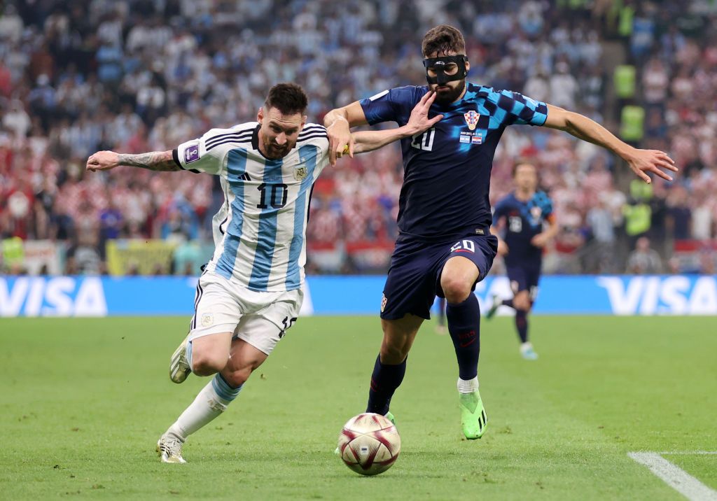 Lionel Messi's stunning assist for Julian Alvarez in Argentina vs Croatia