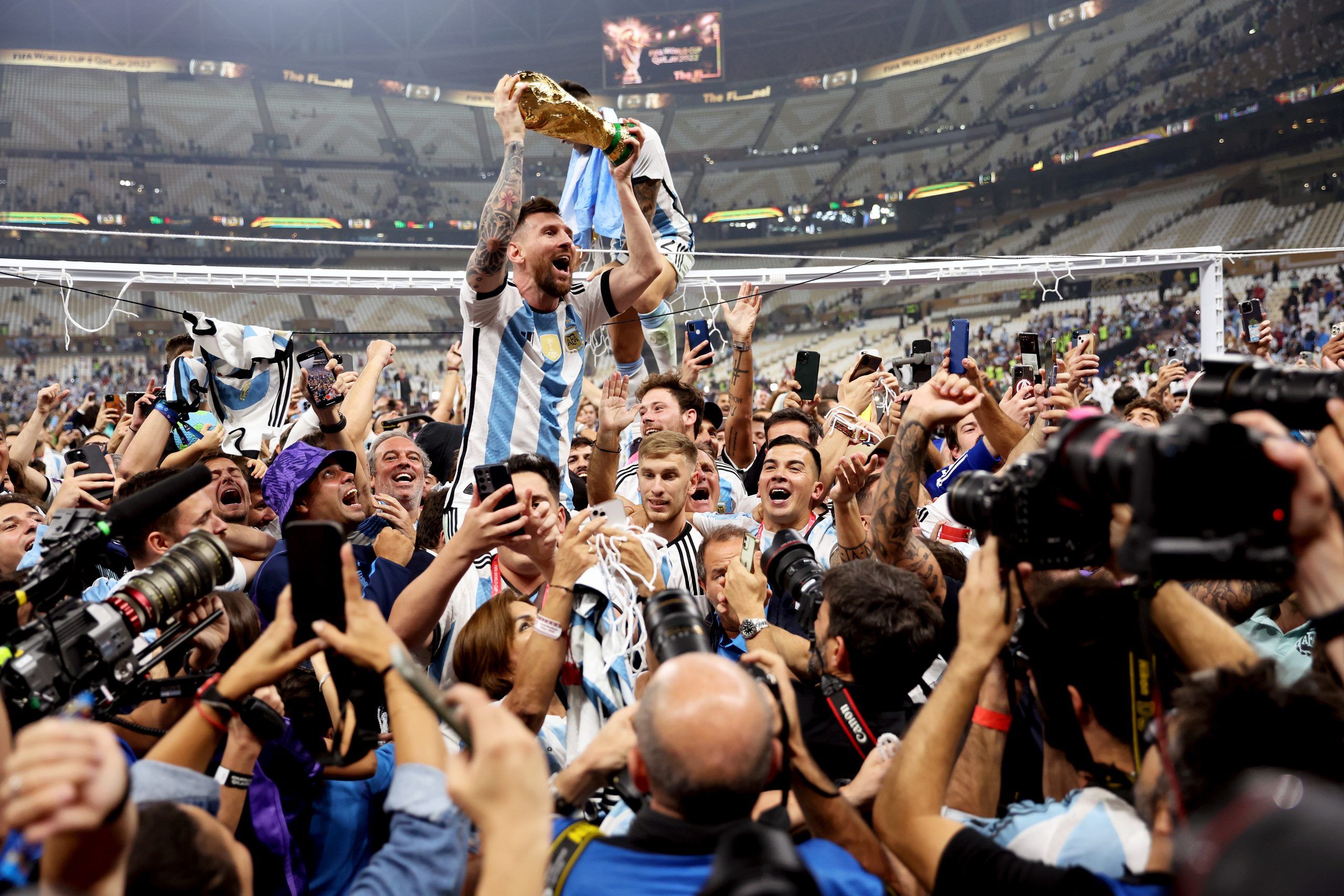 how many assists does messi have in world cups