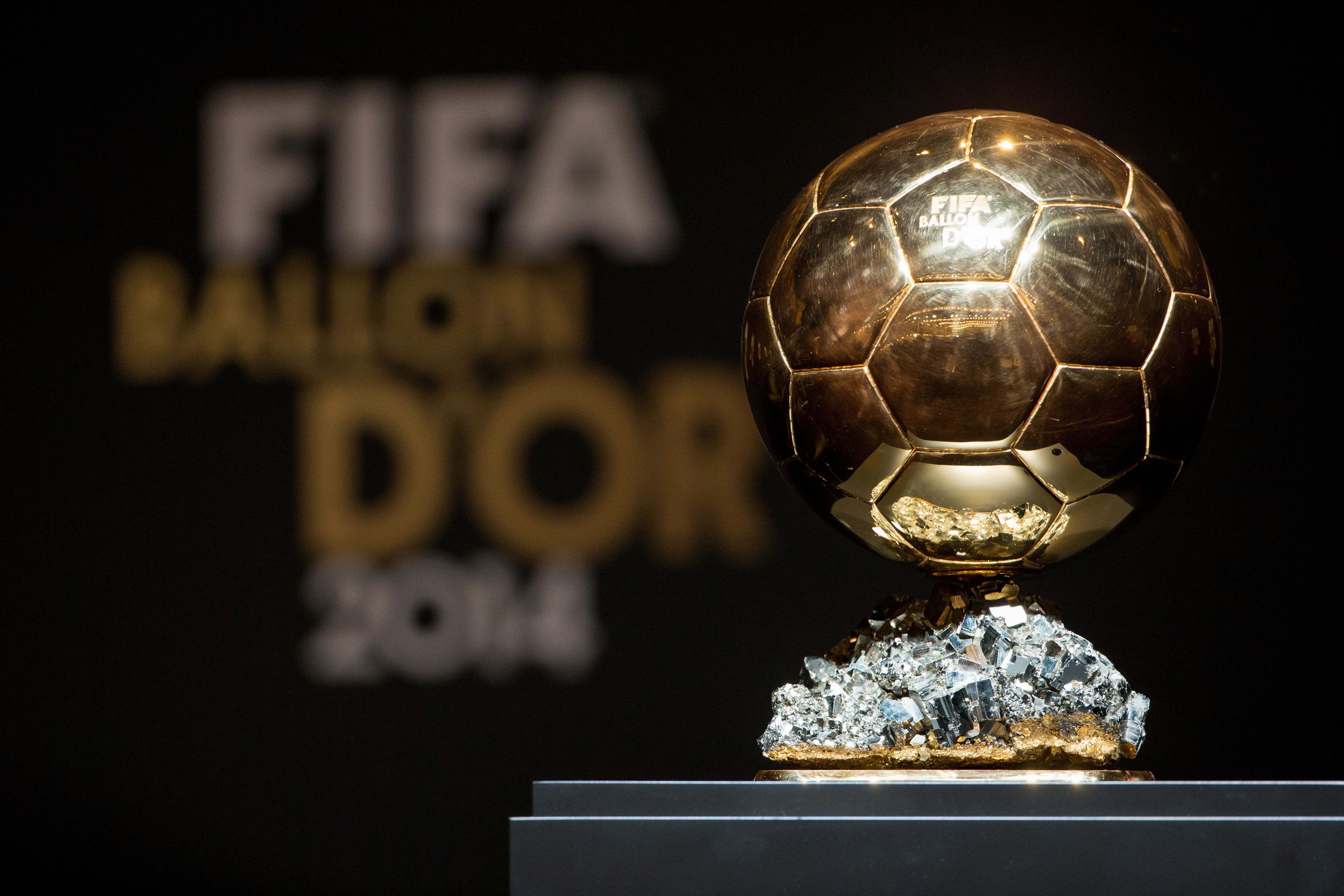 General view of the Ballon d'Or award