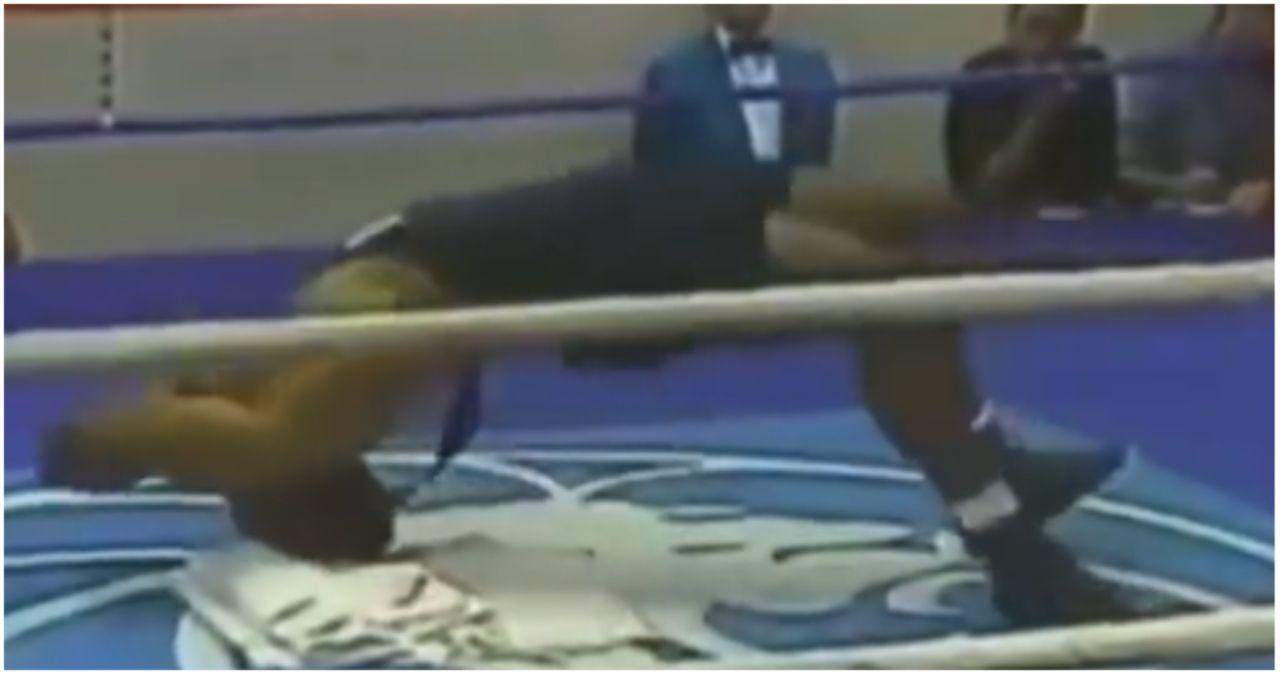 Mike Tyson's intense neck workout aged 18 shows he was built different