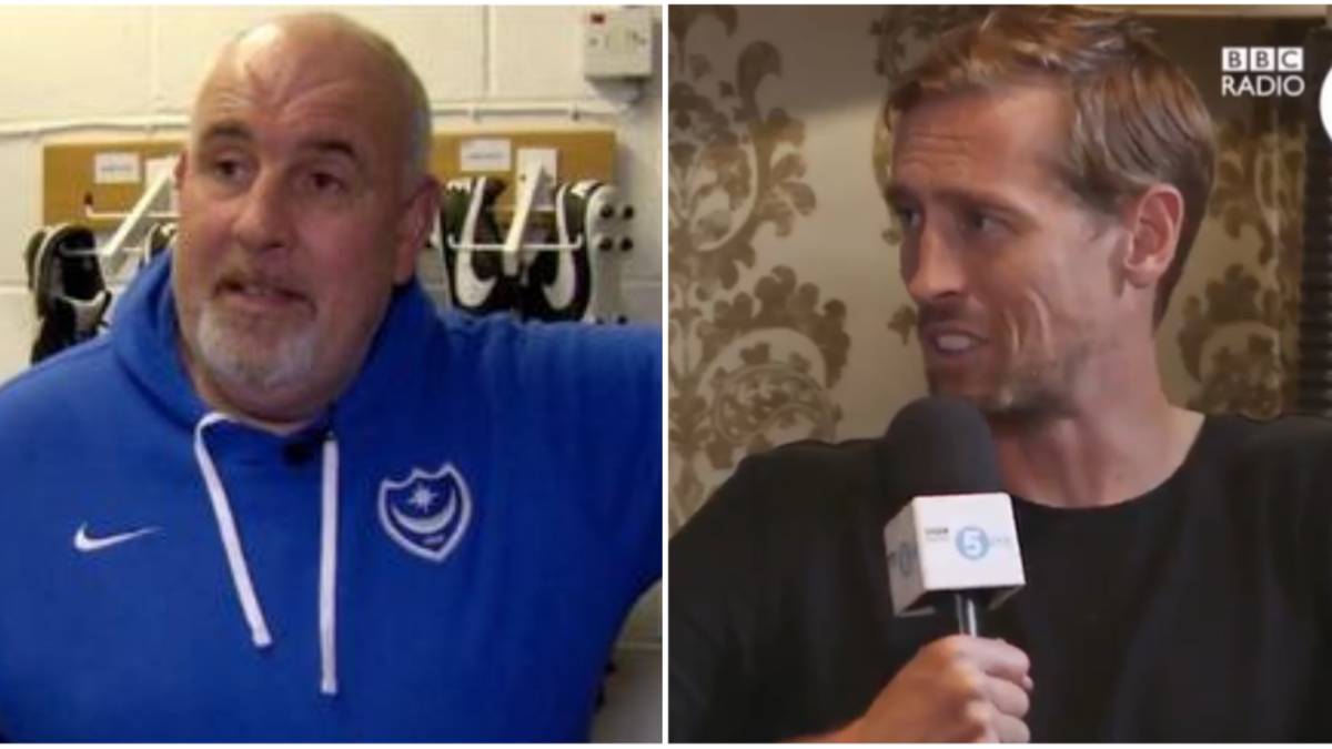 Peter Crouch: Premier League icon's crazy kit-man story at Portsmouth ...