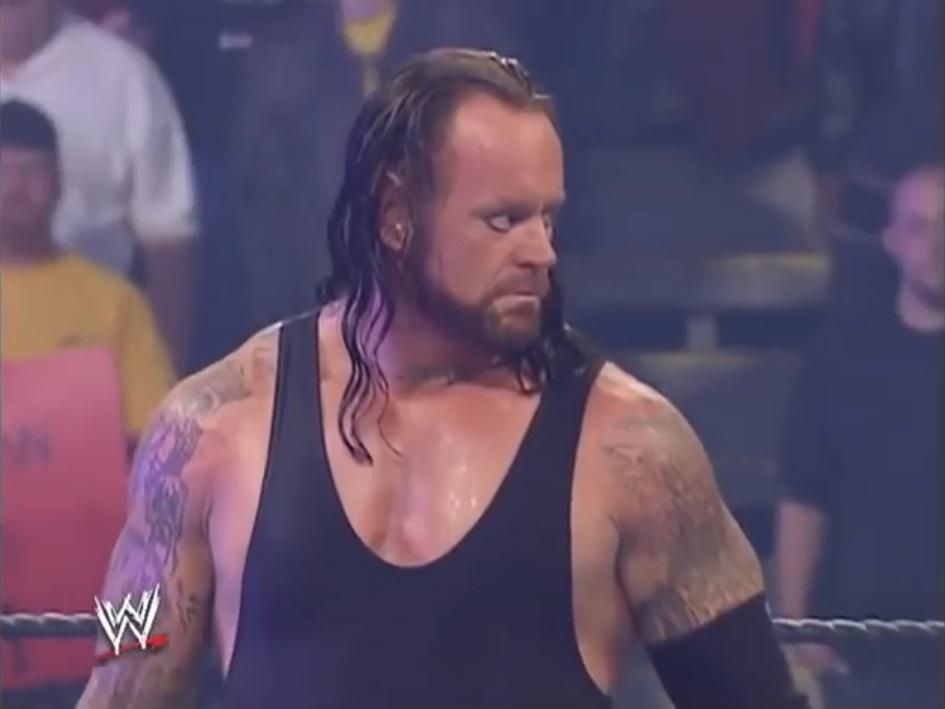 The Undertaker with a full beard just looks wrong