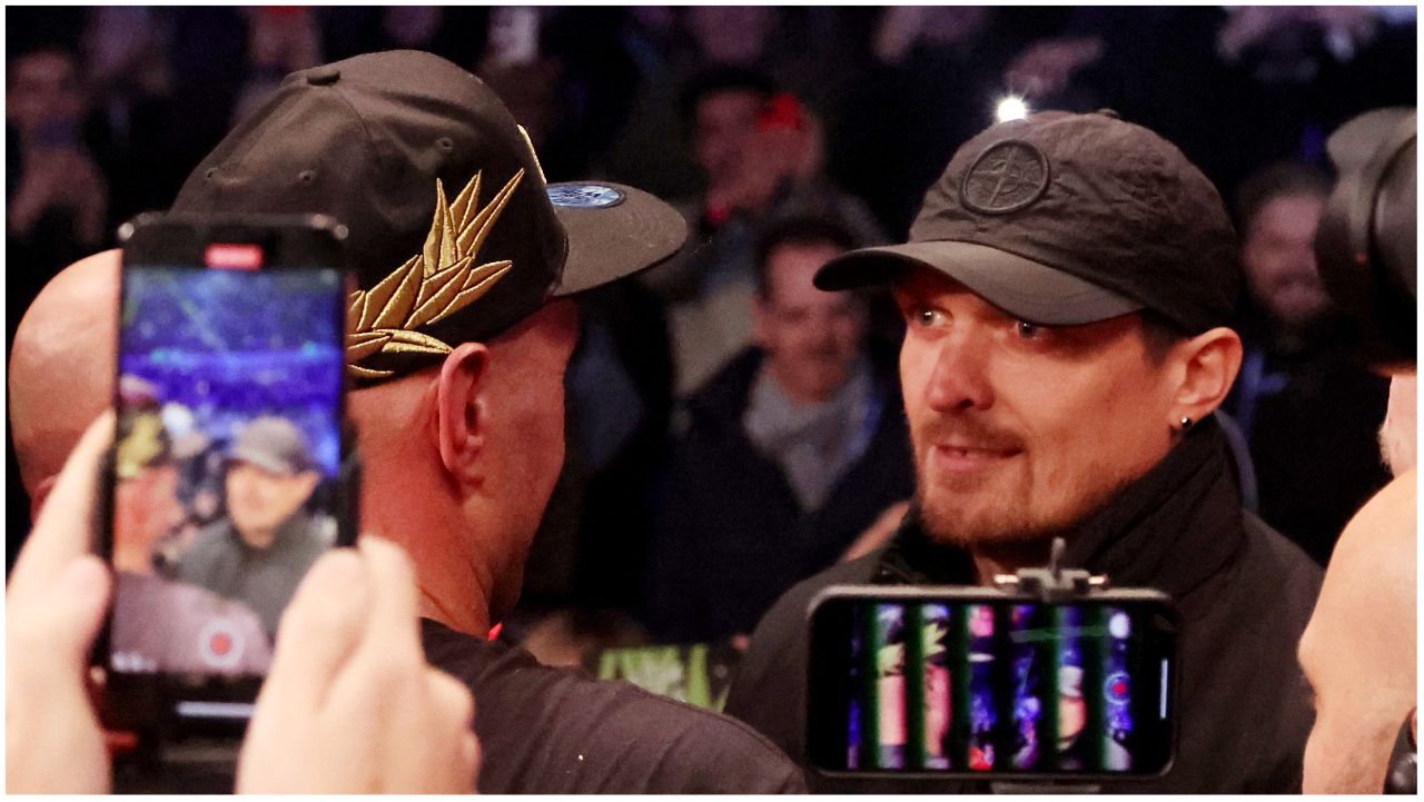 Fury talks to usyk