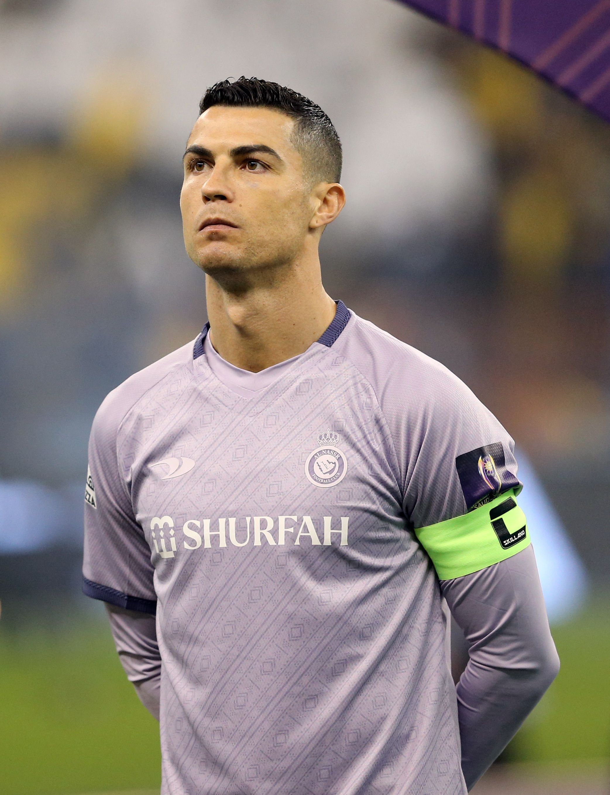 Cristiano Ronaldo during Al-Ittihad 3-1 Al Nassr